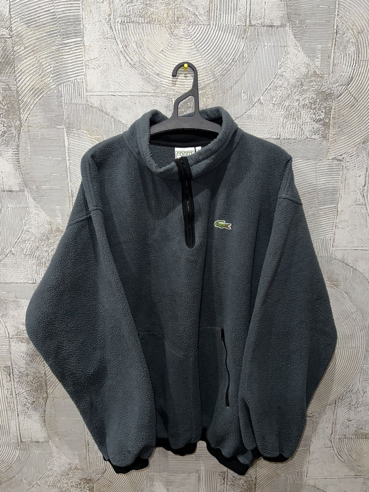 Lacoste × Vintage Lacoste sport vintage fleece sweater sherpa 1/4 zip Size US L / EU 52-54 / 3 - 1 Thumbnail