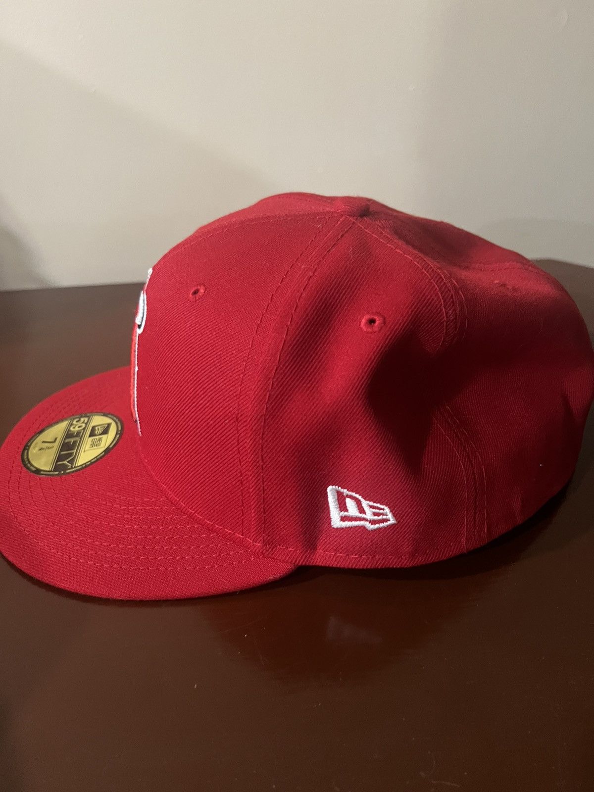 Vintage LOS ANGELES ANGELS NEW ERA 2010 ALL STAR GAME SIDE PATCH RED Size ONE SIZE - 5 Thumbnail