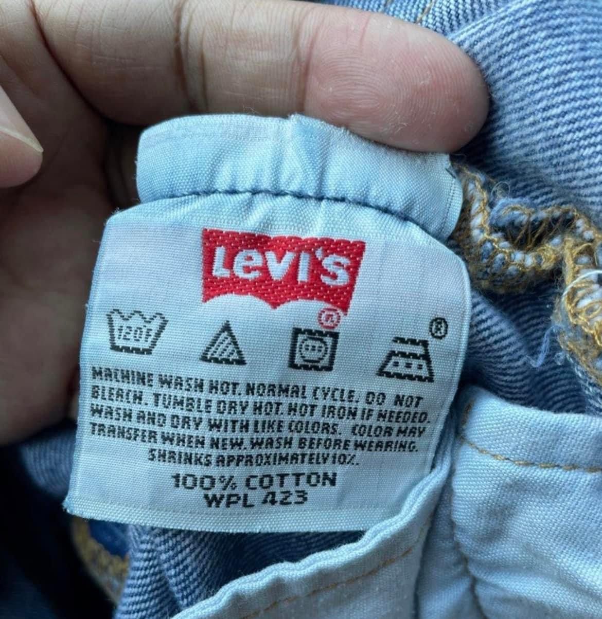 Levi's × Vintage Vintage Levi's Y2K Nice Fade Jeans Size US 38 / EU 54 - 7 Thumbnail