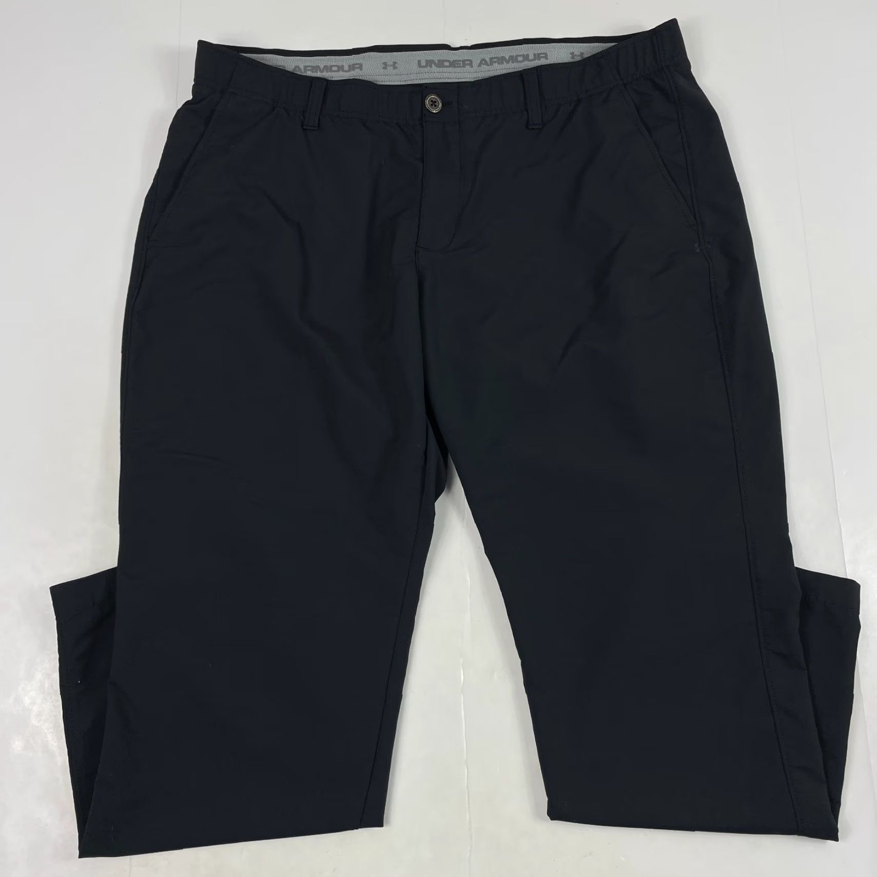 Under Armour Under Armour Pants Mens 40 x 30 Black Straight Leg Performance Golfer Golfing Size US 40 / EU 56 - 2 Thumbnail
