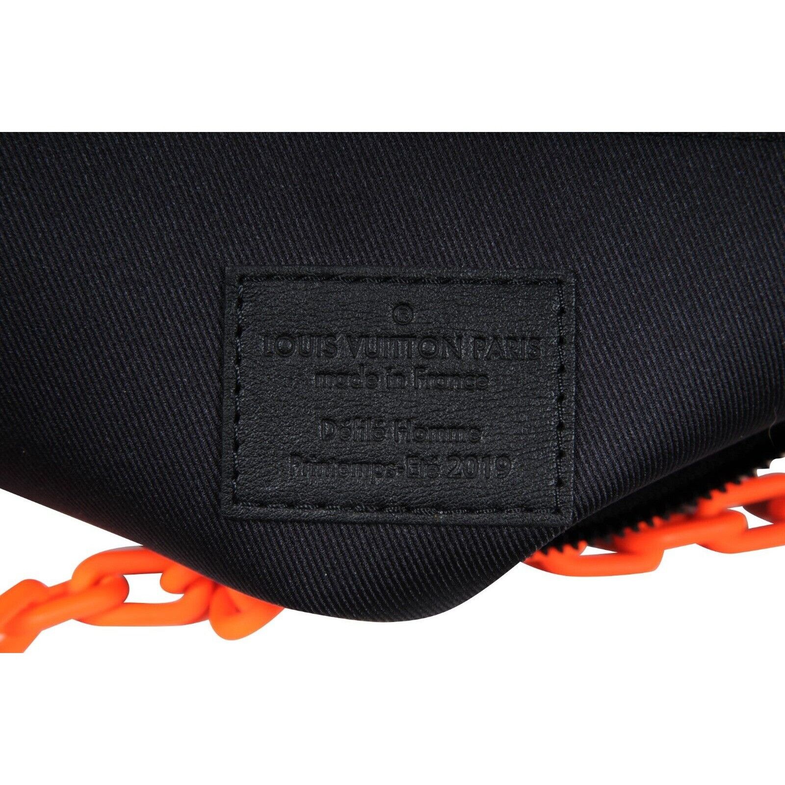 Louis Vuitton Virgil Solar Ray Pouch Orange Brown Canvas Monogram Size ONE SIZE - 9 Thumbnail