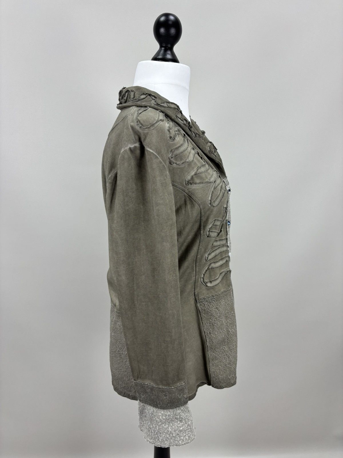 Elisa Cavaletti Womens blazer Bottega by Elisa Cavaletti Size L Color Gray Size L / US 10 / IT 46 - 5 Thumbnail