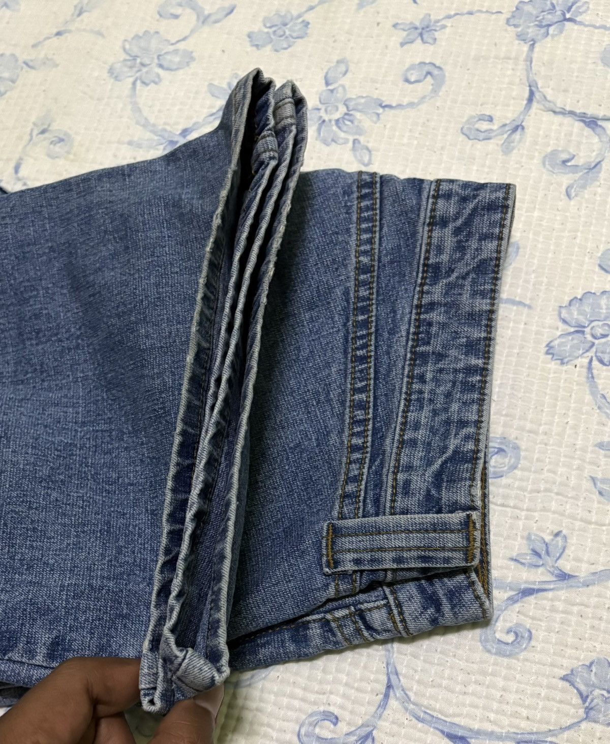 L.E.I. L.e.i Streetwear Jeans Flared Double Pocket Infront Denim Size US 32 / EU 48 - 17 Thumbnail