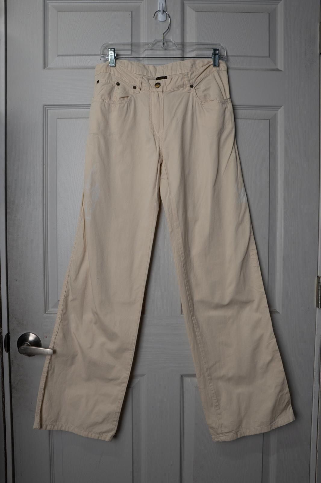 00's Plein Sud Jeans Khaki Straight-Leg-Pant