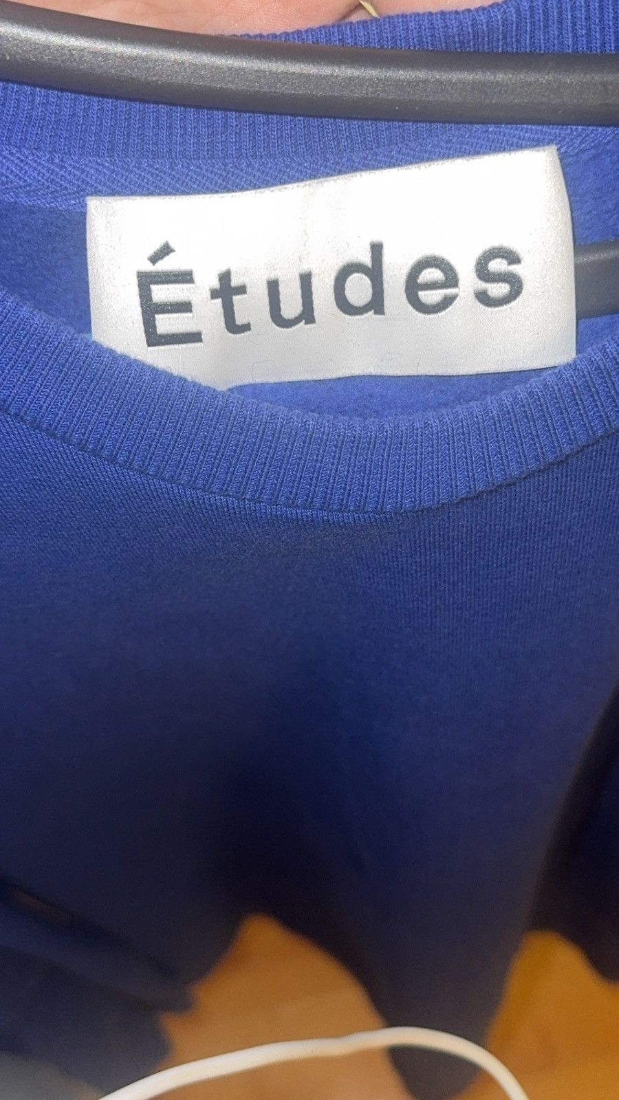 Etudes Études Blue Euro Peace Sweatshirt Size US L / EU 52-54 / 3 - 3 Thumbnail