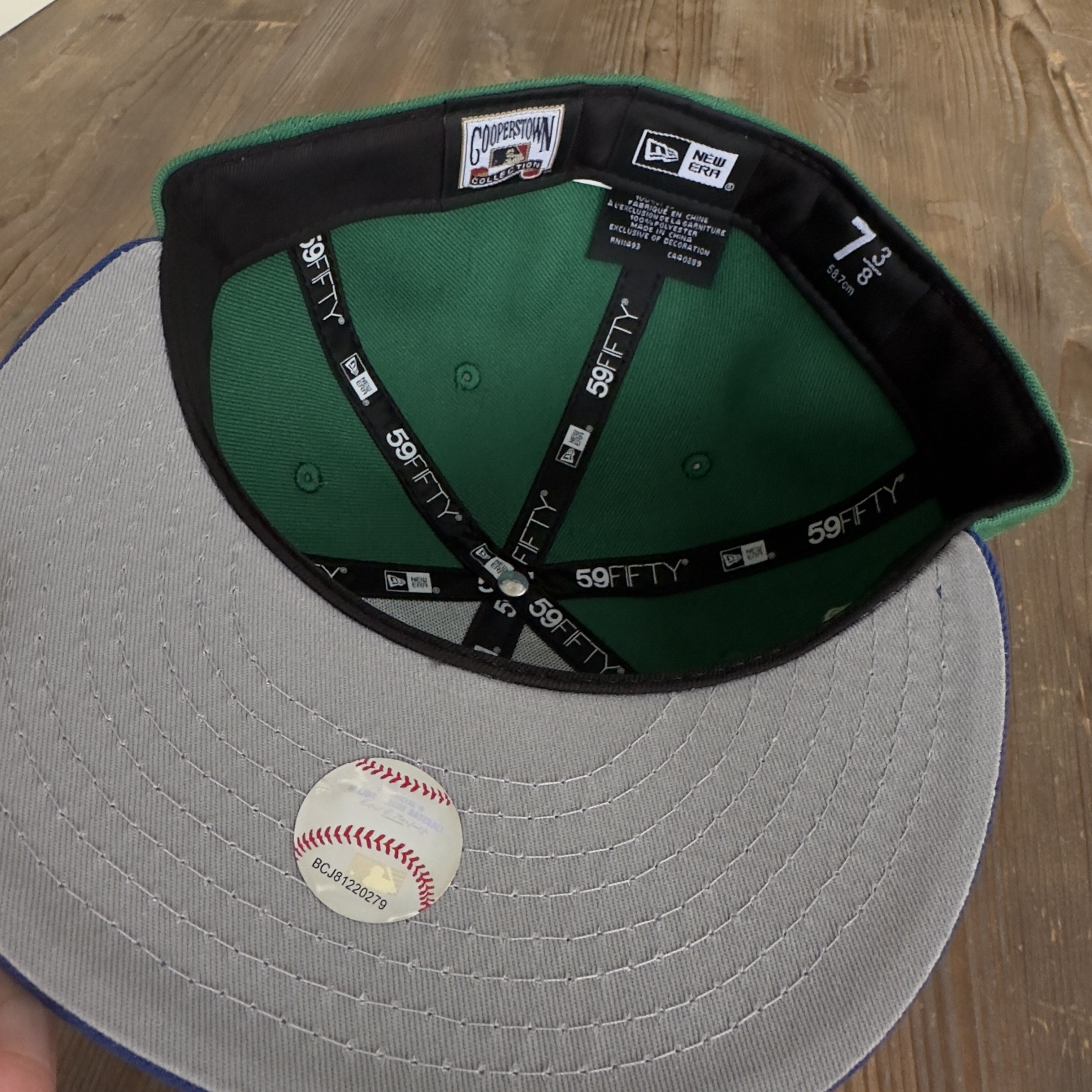 New Era Exclusive Let's Go Mets New York Mets 59Fifty 7 3/8" Kelly Size ONE SIZE - 7 Thumbnail