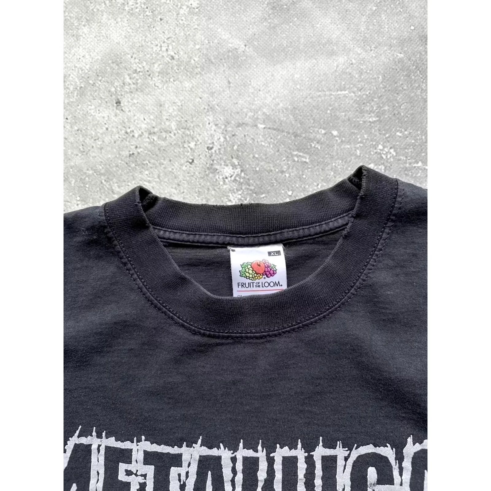 Fruit Of The Loom METALLICA 2003 Caricature Long Sleeve Rock Band Black Tee T Shirt Men XL Shirt Mens XL Black Caricature Rock Band 2000s Size US XL / EU 56 / 4 - 6 Thumbnail