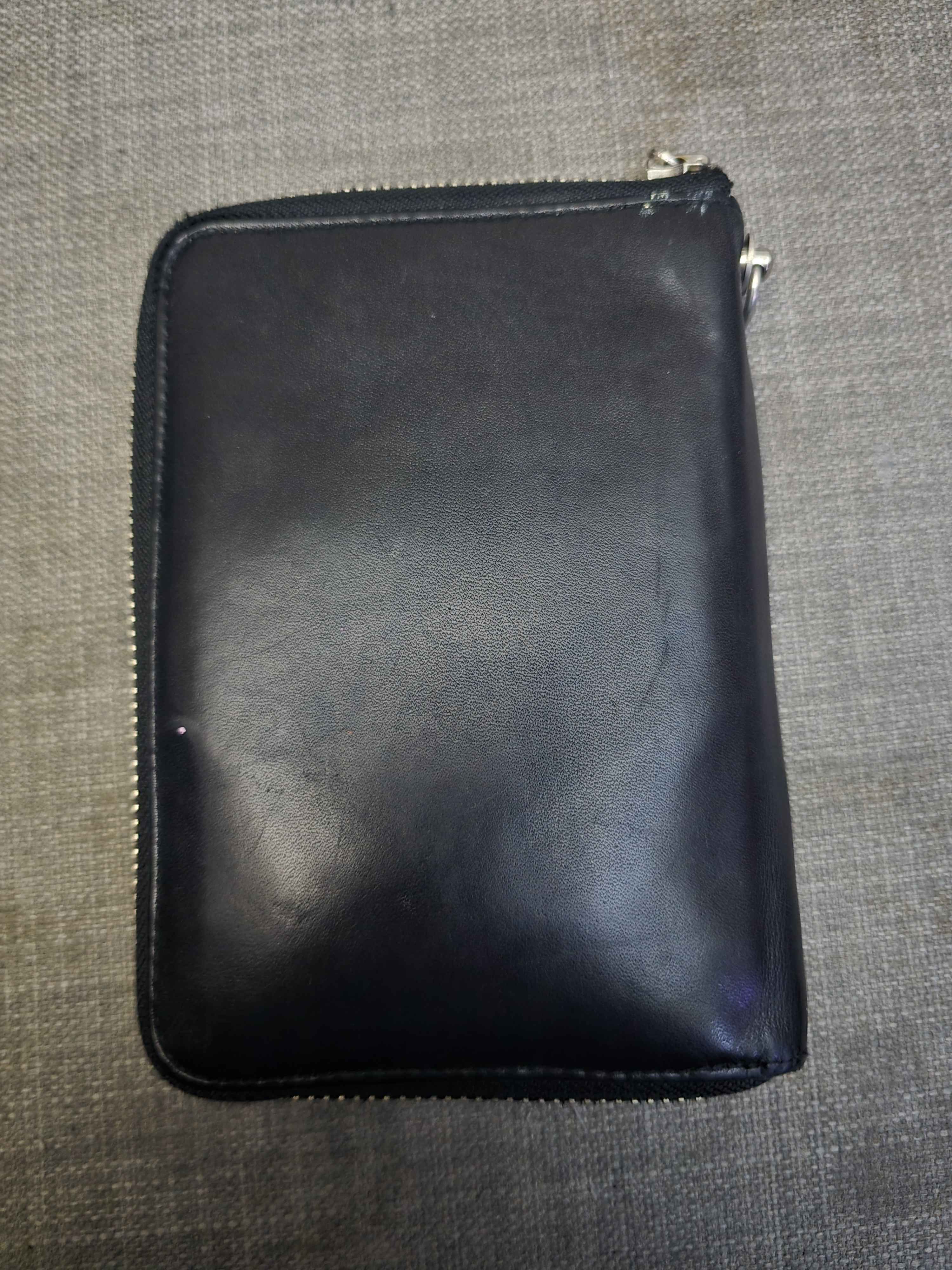 Yohji Yamamoto Yohji Yamamoto Zip leather wallet clutch Size ONE SIZE - 3 Thumbnail