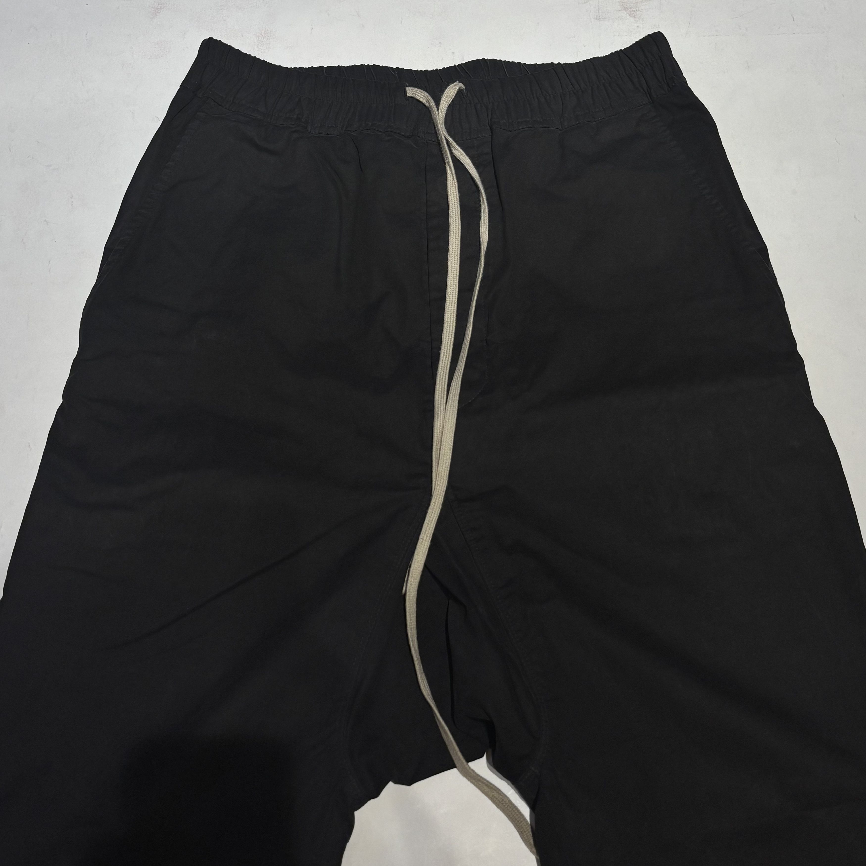 Rick Owens Drkshdw Rick Owens Drkshdw Cropped Dropcrotch Pants FW17 Glitter Size US 30 / EU 46 - 2 Thumbnail