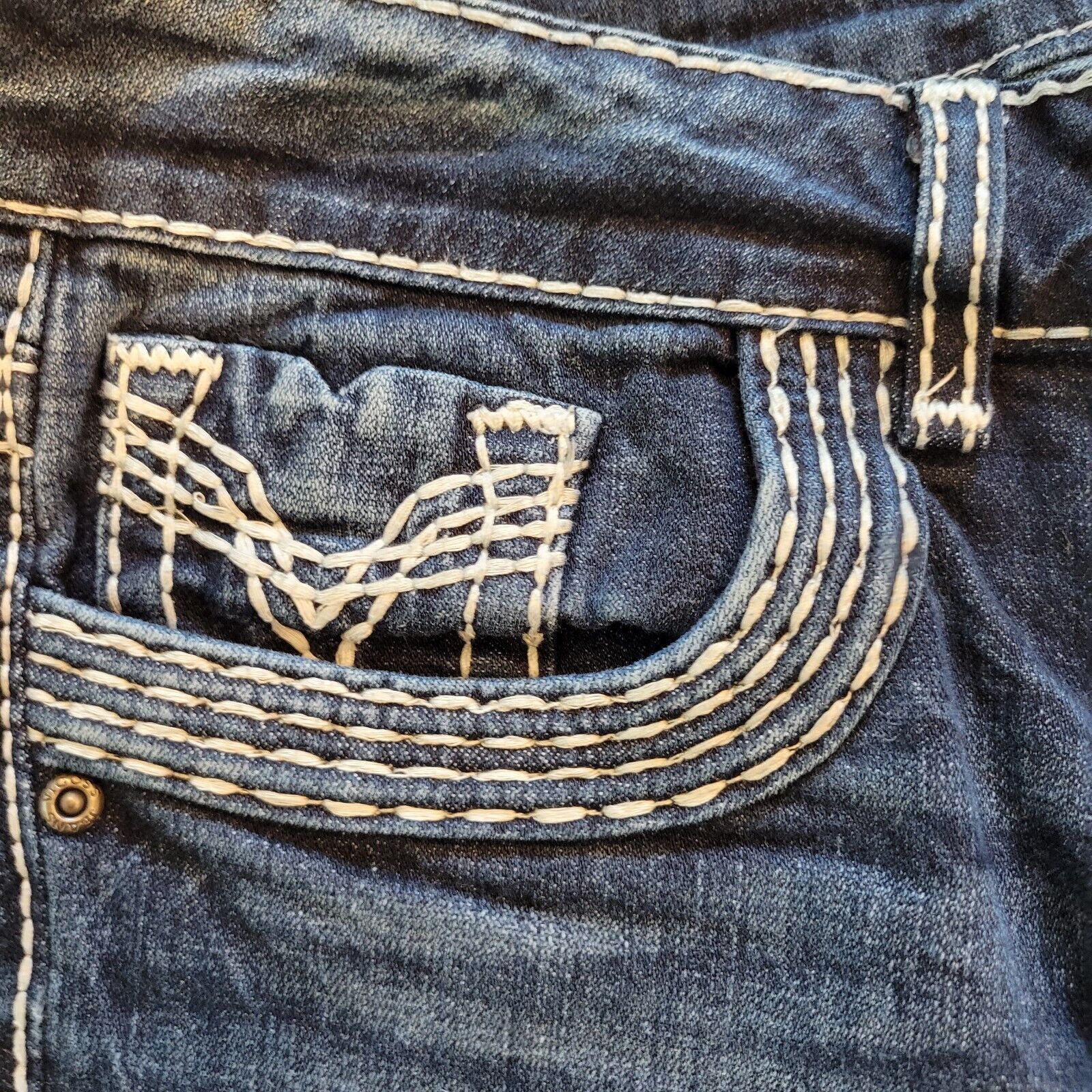 Vintage Vigoss Jeans Fit bootcut Womens Size 29 x 30 Size 29" - 7 Thumbnail