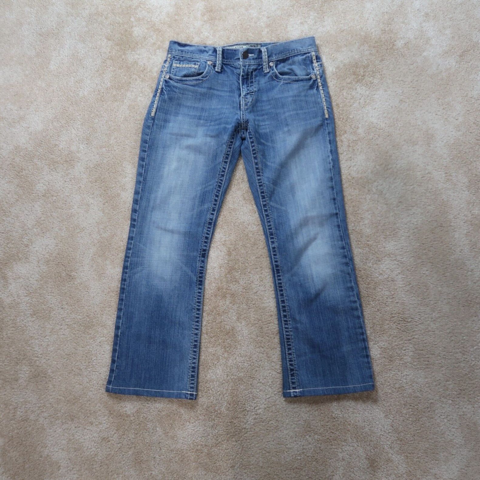 Buckle BKE Carter Straight Leg Jeans Men’s 29x30 Blue Denim Buckle ...