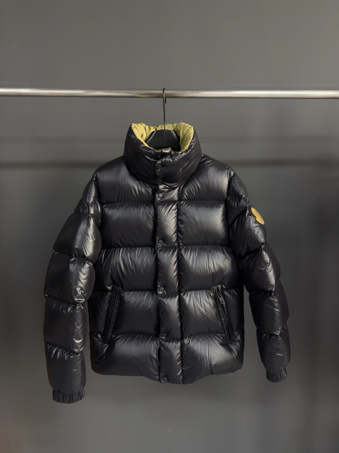 Moncler Moncler Collab Black Heavy Coat 5 Men Size US XS / EU 42 / 0 - 1 Thumbnail