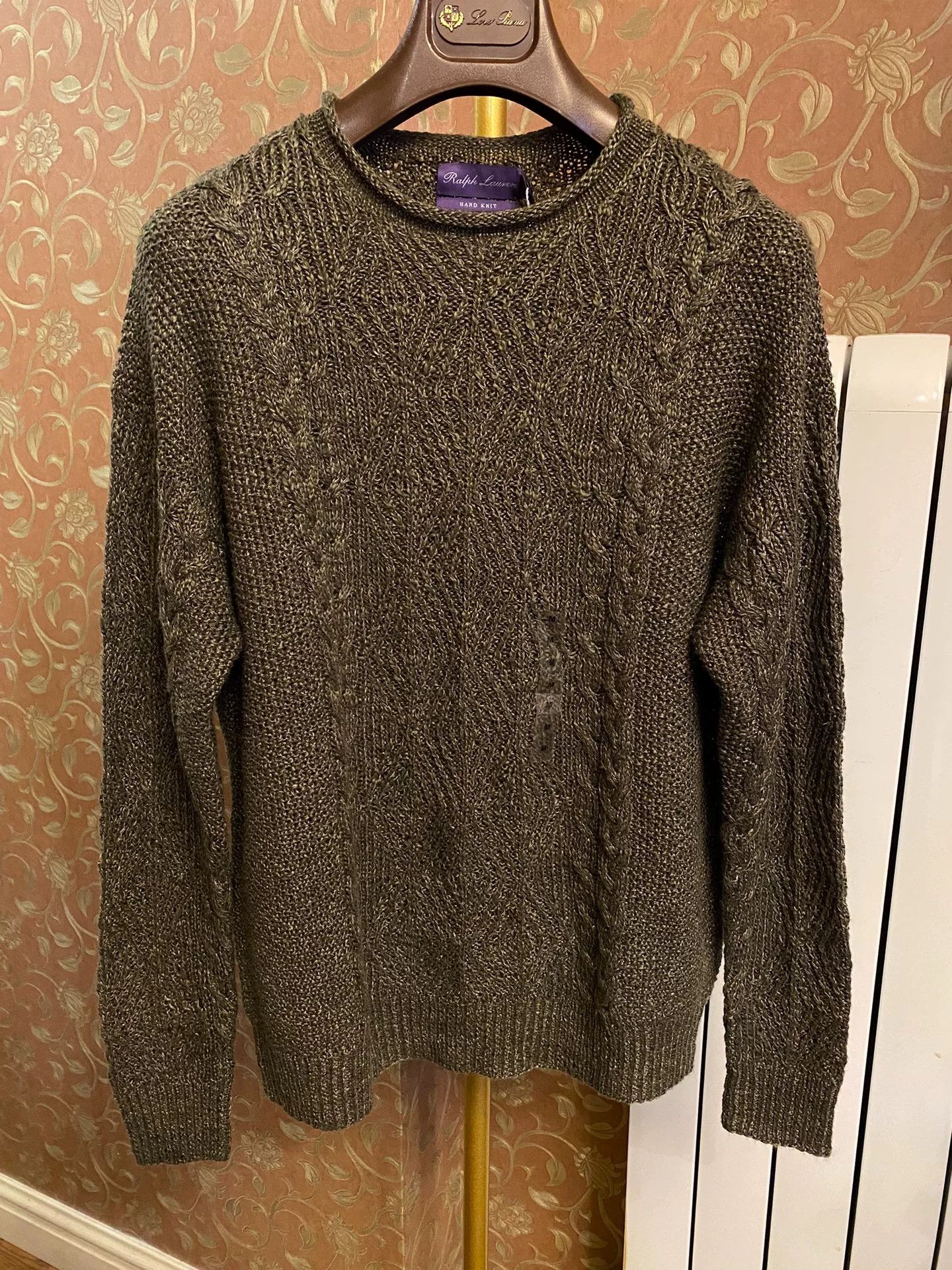 Ralph Lauren Purple Label Ralph Lauren Purple Label Hand Knit Sweater Size US S / EU 44-46 / 1 - 1 Thumbnail