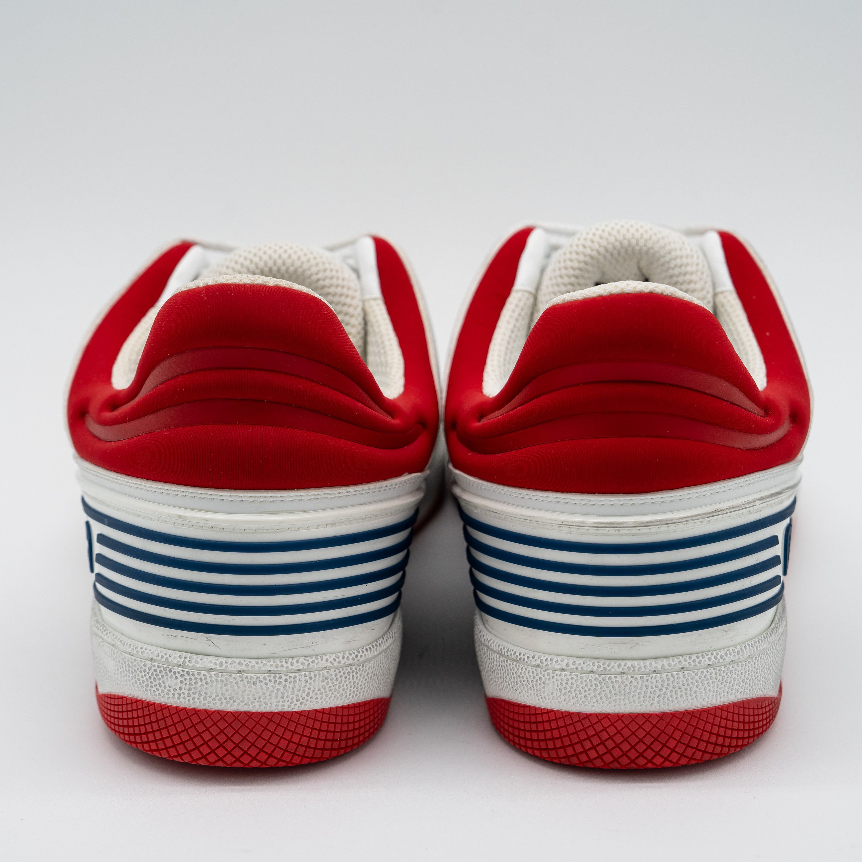 Gucci 14G 14.5 US Gucci Basket Low White Red Black Sneakers Size US 14 / EU 47 - 5 Thumbnail
