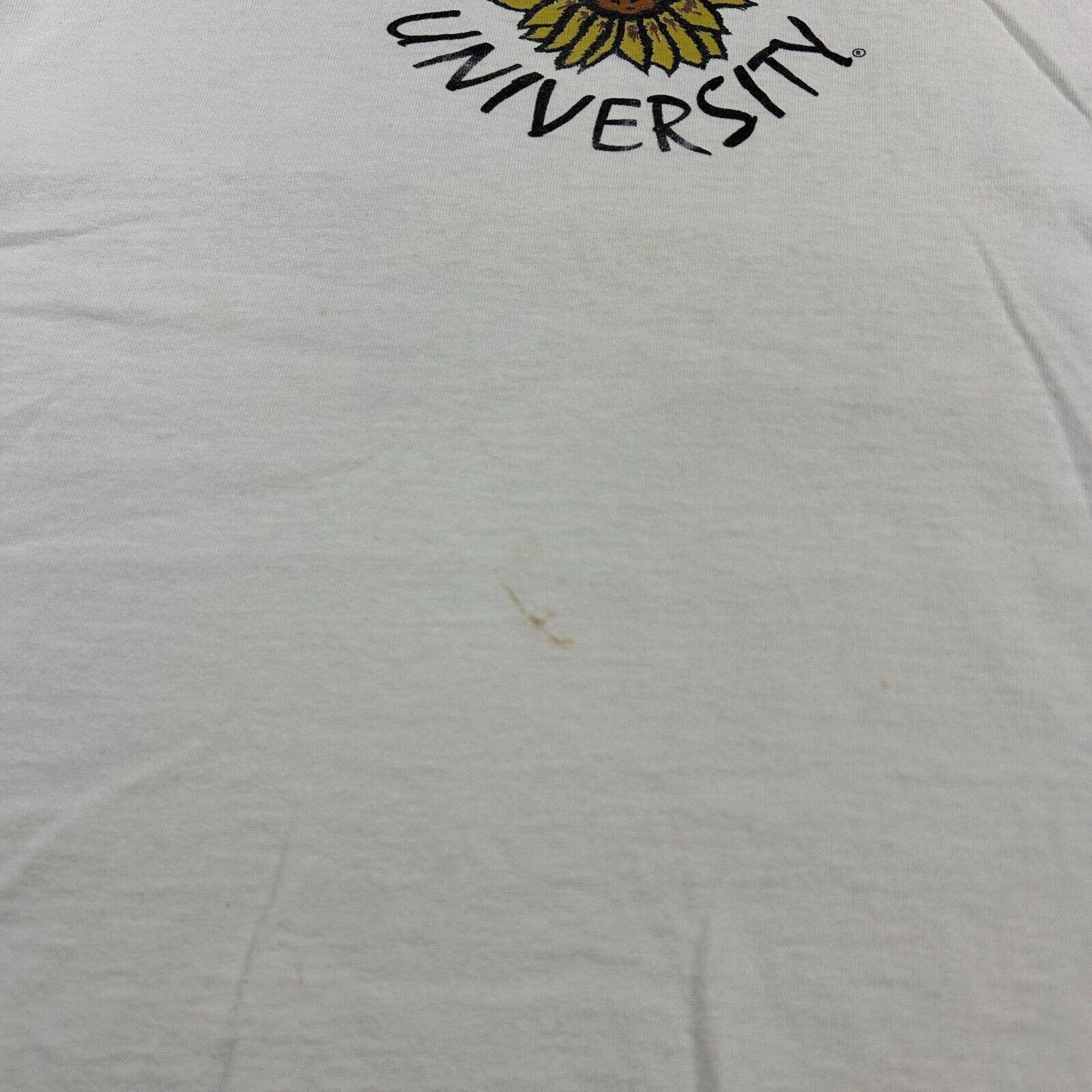 Vintage VINTAGE 90s | Shippensburg University Sunflower T-Shirt sz L Size US L / EU 52-54 / 3 - 5 Thumbnail