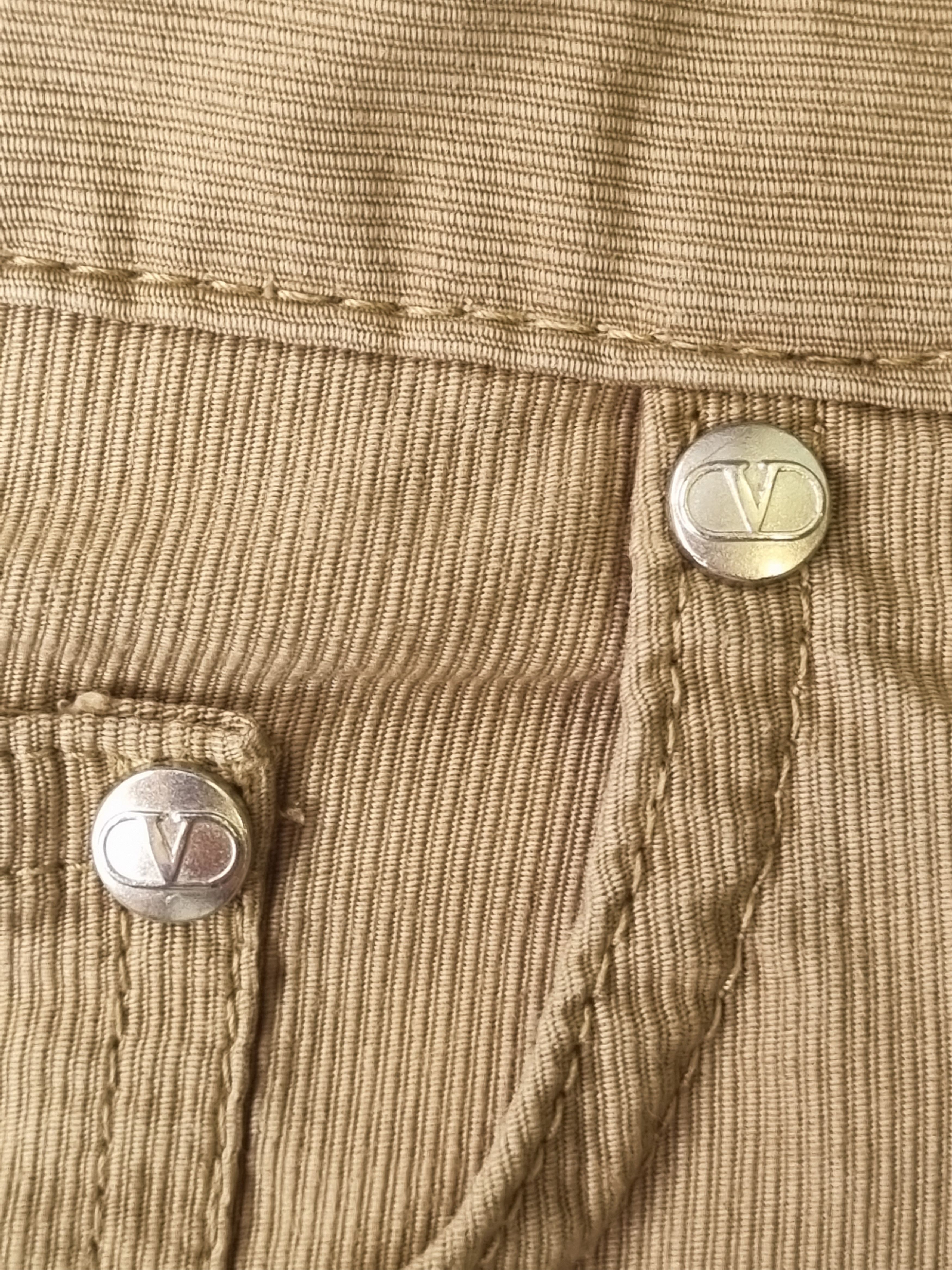 Valentino × Versace × Vintage Vintage Valentino Jeans Beige Pants Size US 32 / EU 48 - 8 Thumbnail