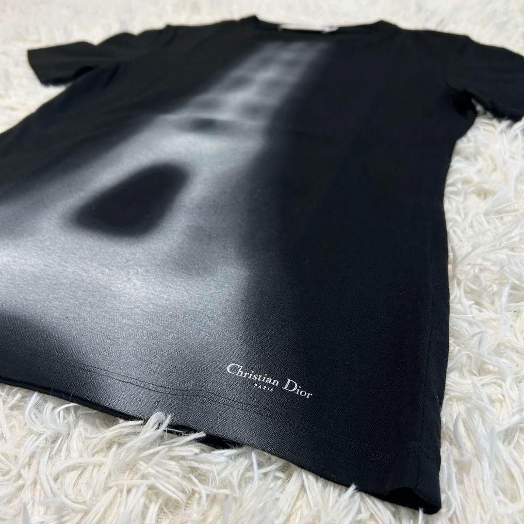 24SS Dior Eiffel Tower T-shirt Black XS Woman Shirt Blouse