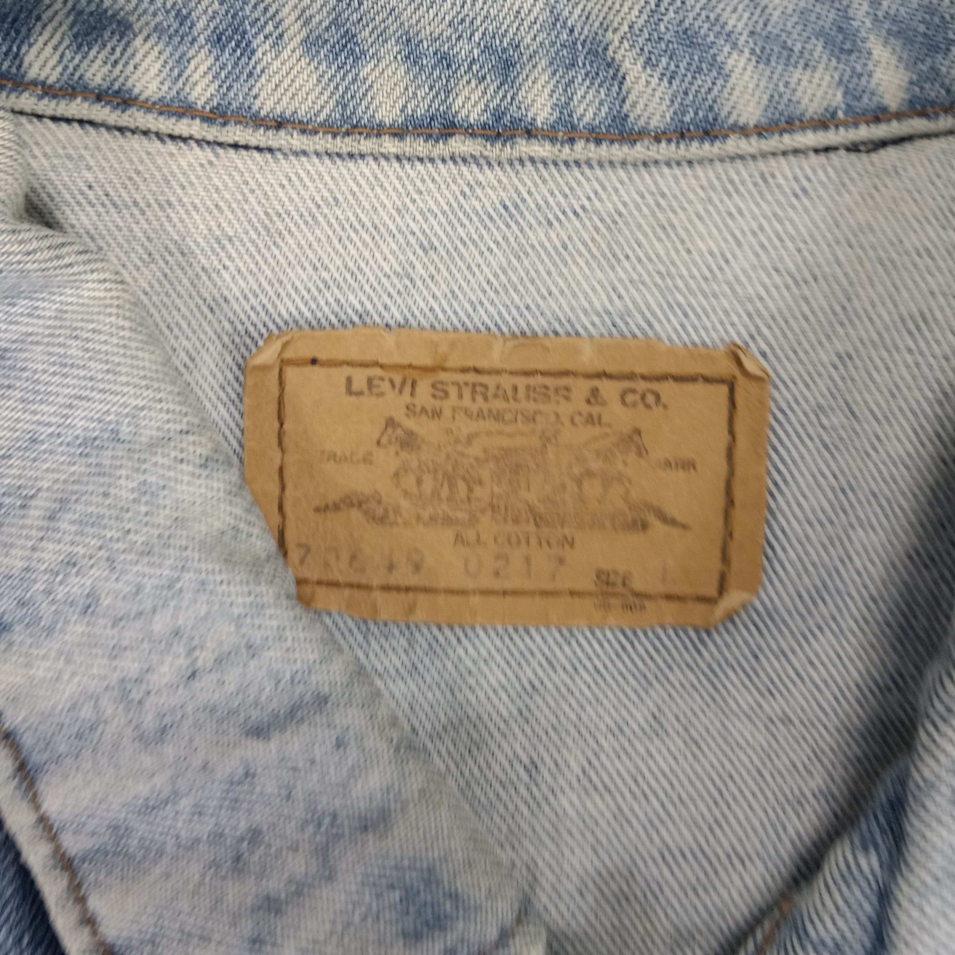 Levi's × Vintage Levi's American Style Custom Number (N)ine Jacket Size US XL / EU 56 / 4 - 6 Thumbnail