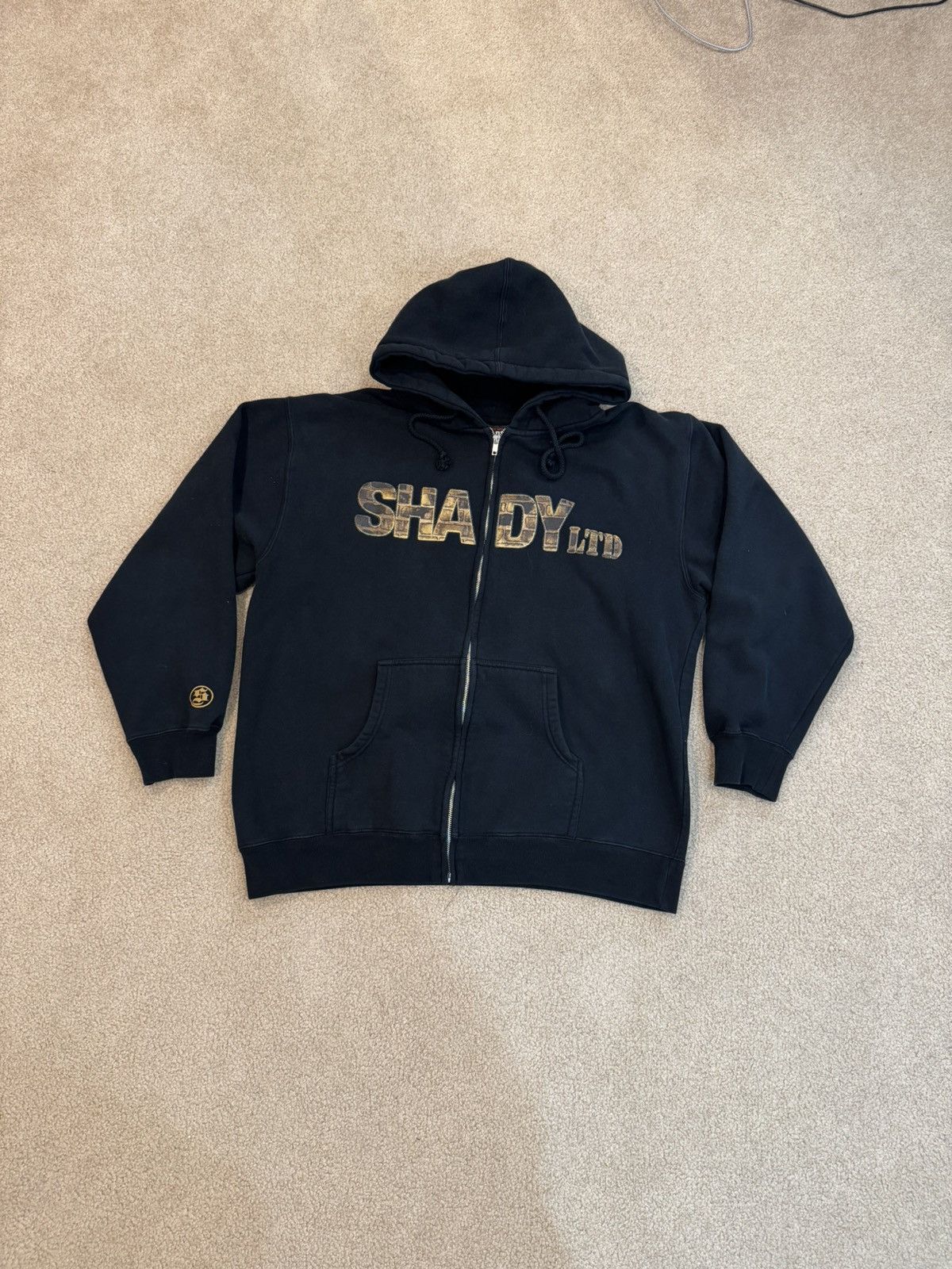 Eminem × Shady Ltd Eminem Shady Limited Full Zip Chainsaw Hoodie