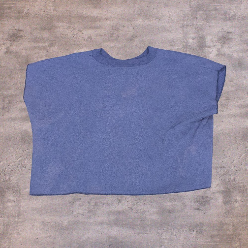 Vintage Vintage 1990’s Cropped Cut off All Pro Off Navy Sweater Size US XXL / EU 58 / 5 - 2 Thumbnail