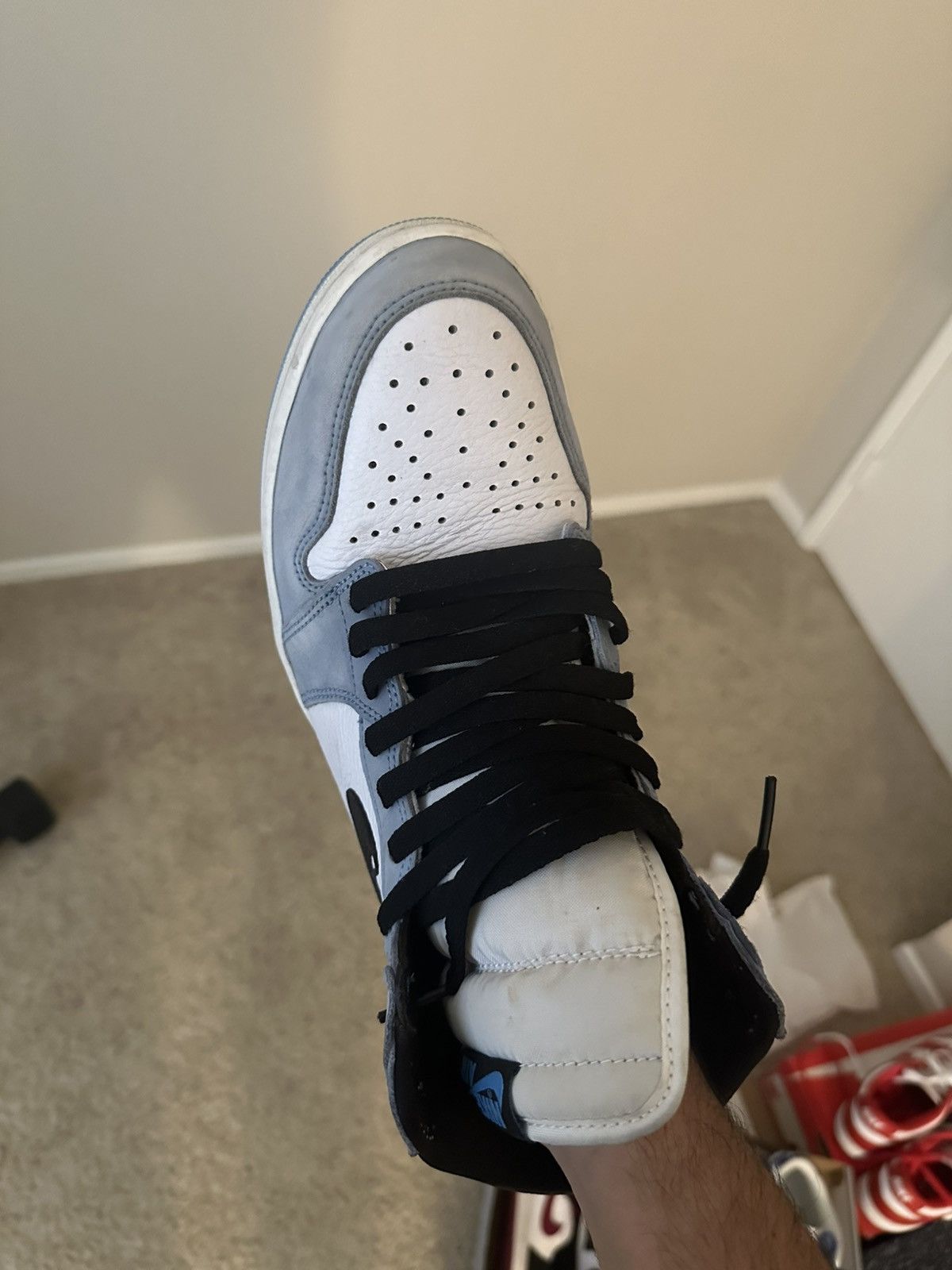 Jordan Brand × Nike Jordan 1 university blues Size US 10.5 / EU 43-44 - 7 Thumbnail