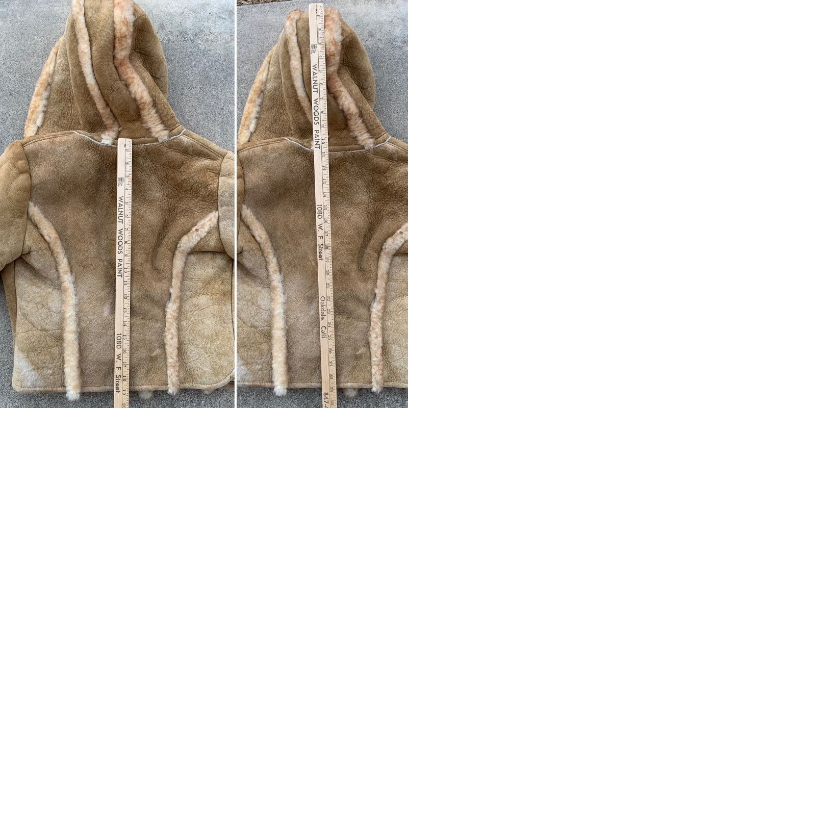 4SDESIGNS VINTAGE Northern Comfort Sheepskin Designs jacket Women S/M Brown Shearling Coat Button Long Sleeve See Pics Winter Fall 90s Designer Size S / US 4 / IT 40 - 9 Thumbnail