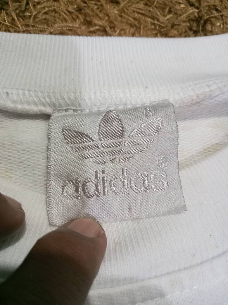 Vintage RARE Vintage 80s World Cup Adidas Italia Sweatshirt Size US L / EU 52-54 / 3 - 4 Thumbnail