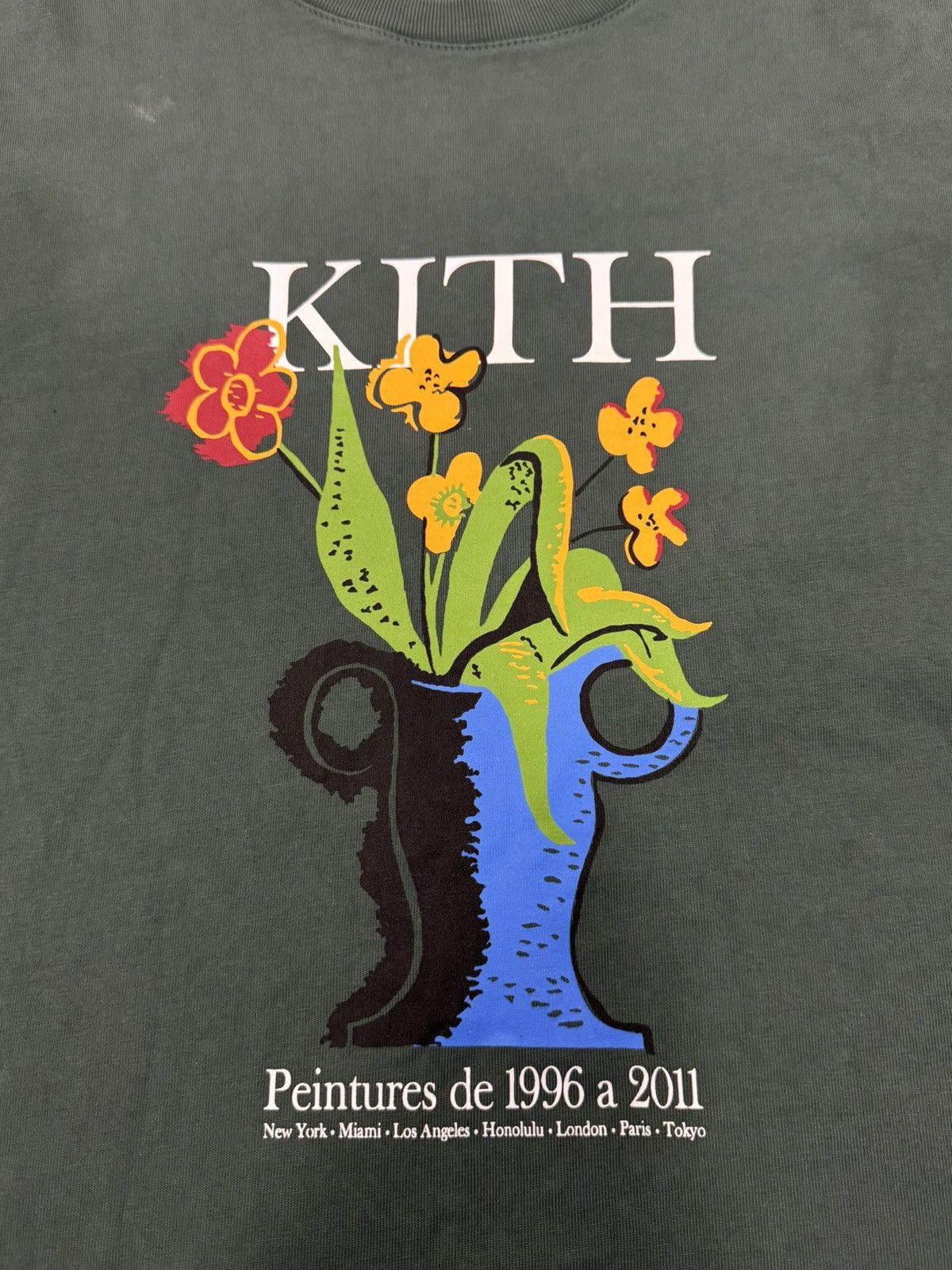 Kith KITH FLORAL ART TEE Size US S / EU 44-46 / 1 - 3 Thumbnail