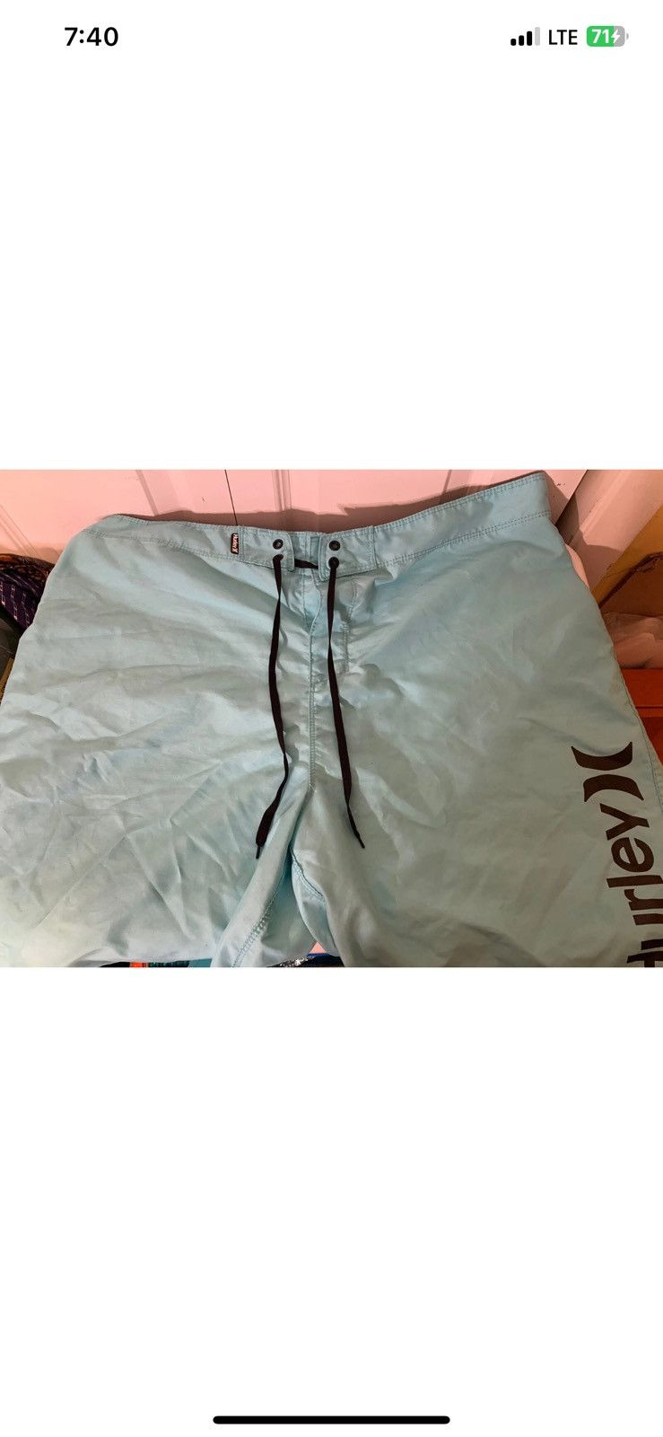 Hurley Hurley mens sz 38 board shorts trunks beach wear Size US 38 / EU 54 - 7 Thumbnail