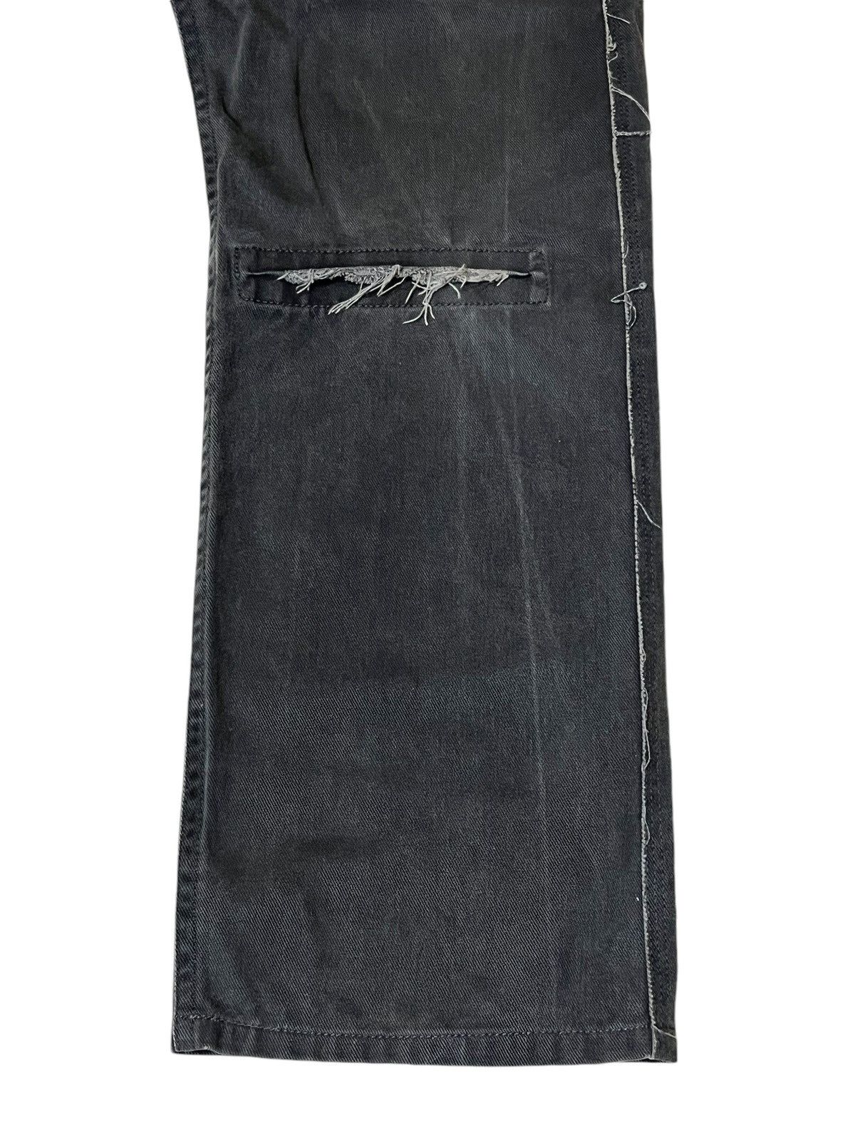 Yohji Yamamoto VINTAGE A.A.R YOHJI YAMAMOTO DESIGN STUDIO JEANS Size US 30 / EU 46 - 4 Thumbnail