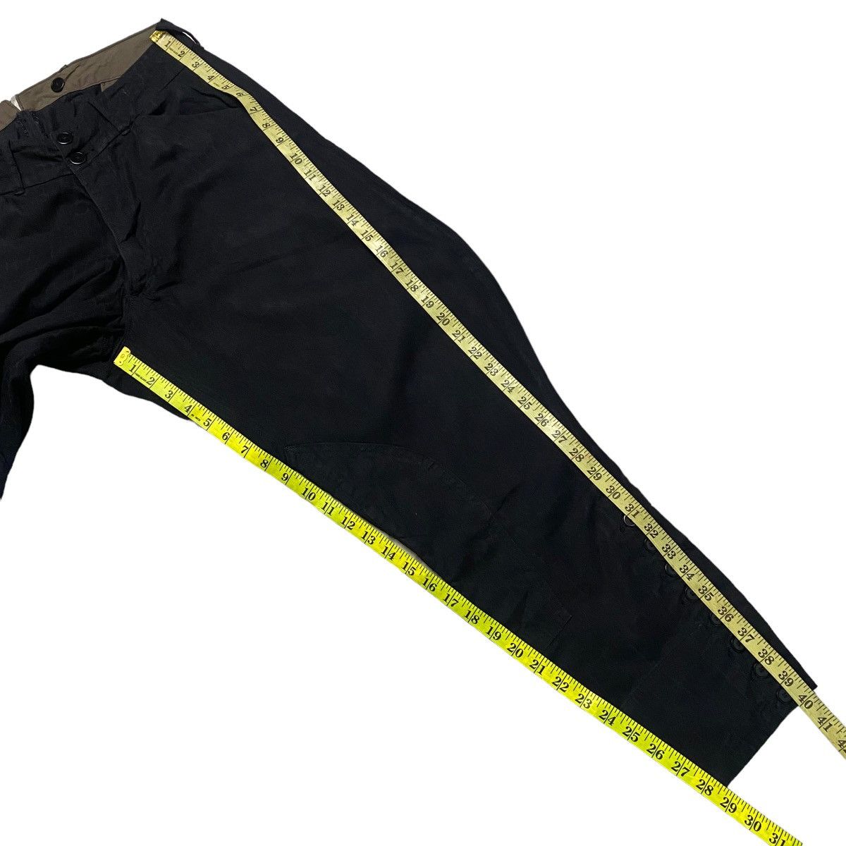 BLACK SIGN Black Sign Breeches Jodhpur Pants Black Scaly Size US 30 / EU 46 - 24 Thumbnail