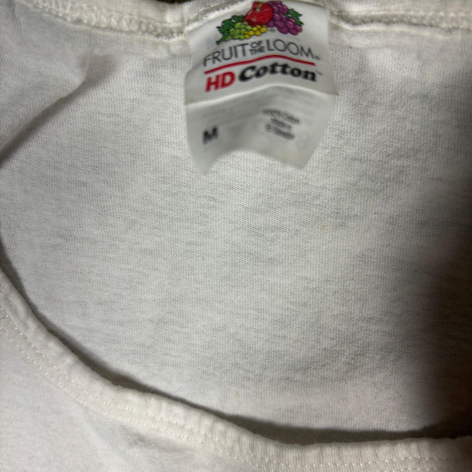 Fruit Of The Loom y2k 2000s california USA white tank top Medium beach summer Size US M / EU 48-50 / 2 - 4 Thumbnail