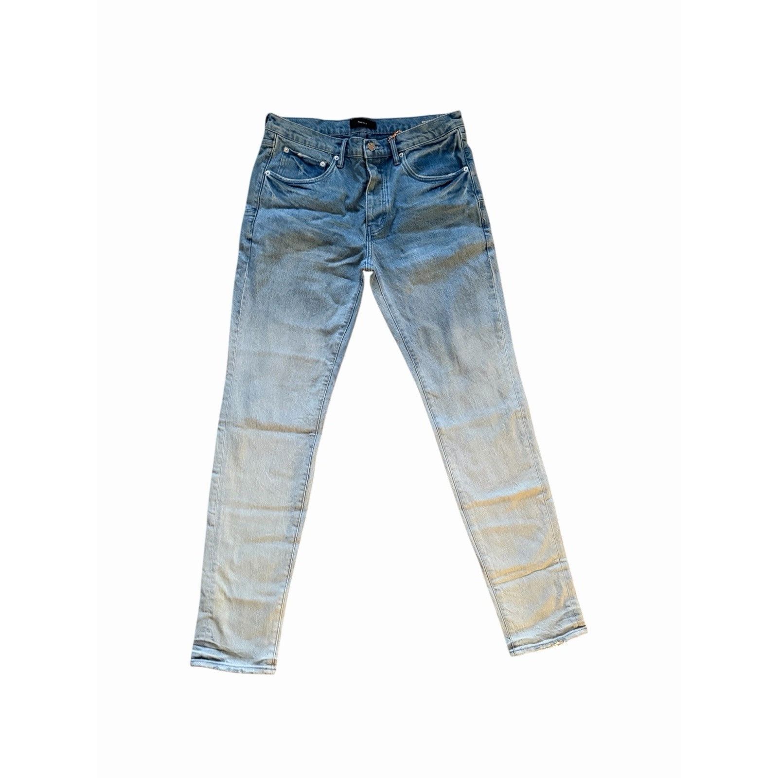 Purple Brand Purple Brand Jeans Men Rhone Skinny Blue P001 Size 34/32 Size US 34 / EU 50 - 1 Thumbnail