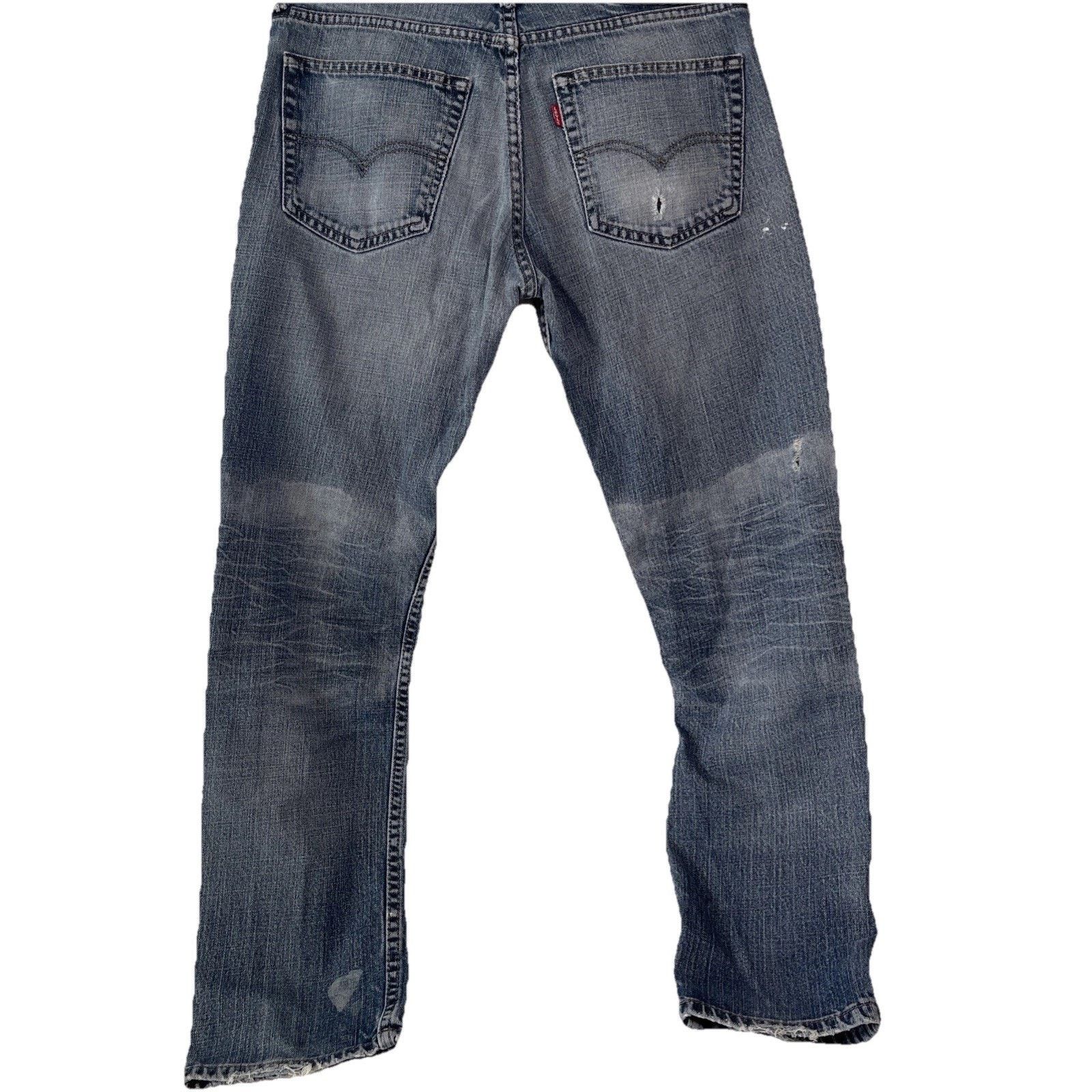 Levi's Levis 505 Jeans Men’s 32X30 Distressed Size US 32 / EU 48 - 4 Thumbnail