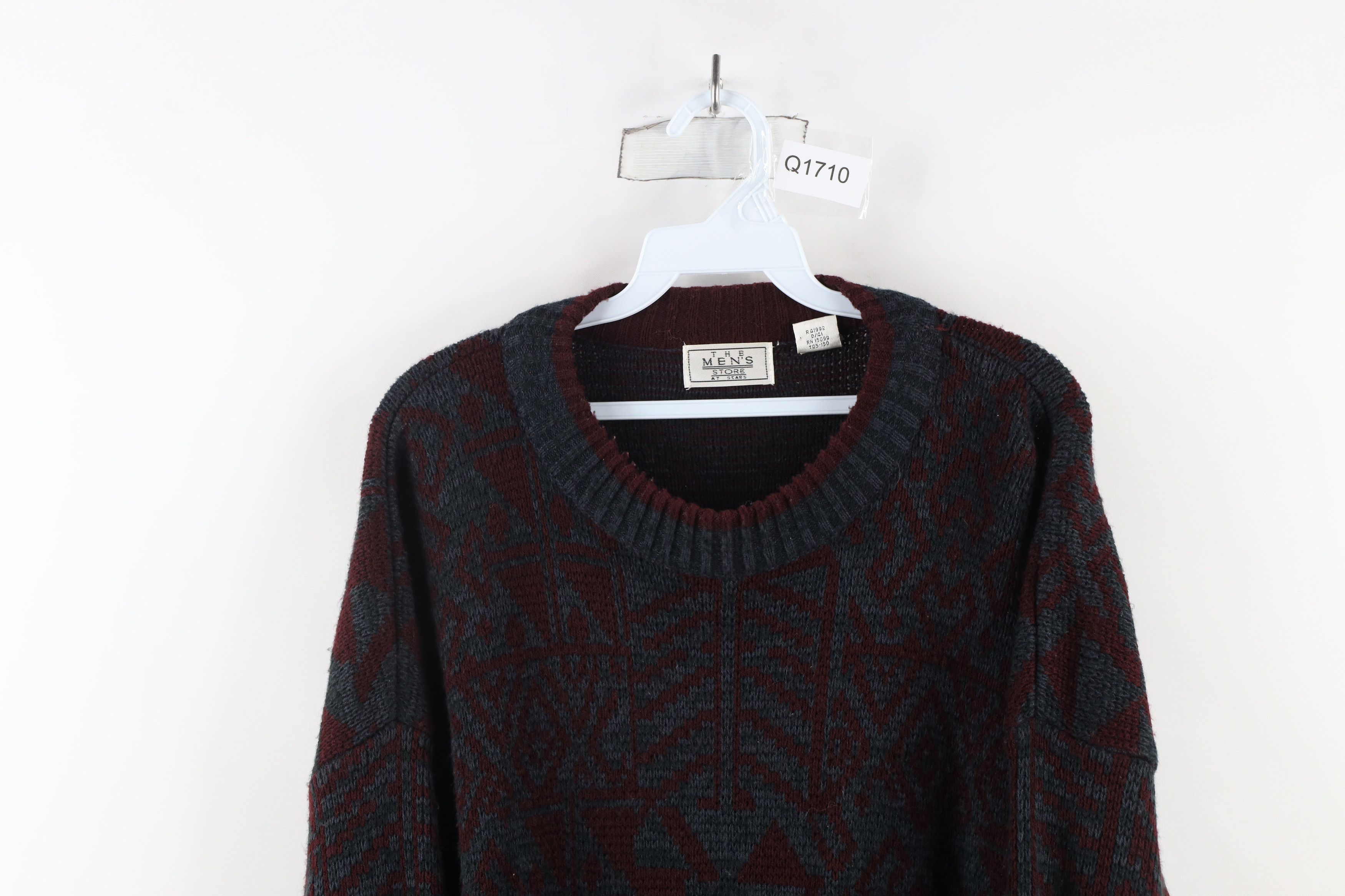 Vintage Vintage 90s Coogi Style Southwestern Knit Cosby Dad Sweater Size US XL / EU 56 / 4 - 2 Thumbnail