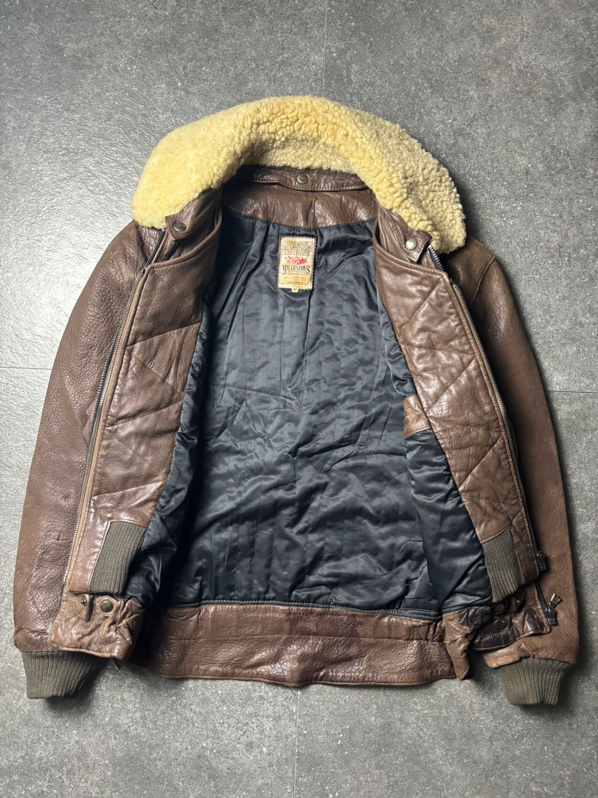 Marithe + Francois Girbaud RARE 80s Millesimes Marithe Francois Girbaud Leather Jacket Size US L / EU 52-54 / 3 - 7 Thumbnail