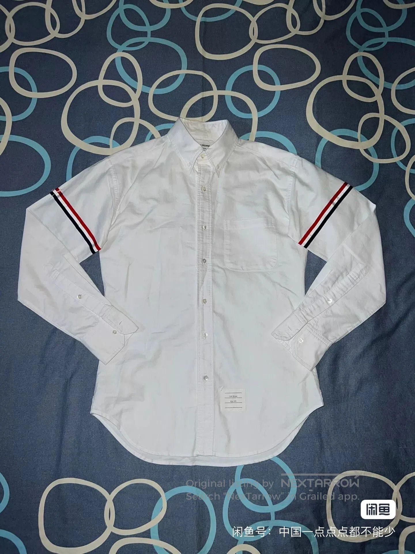 Thom Browne thom browne classic striped oxford shirt. Size US S / EU 44-46 / 1 - 1 Thumbnail