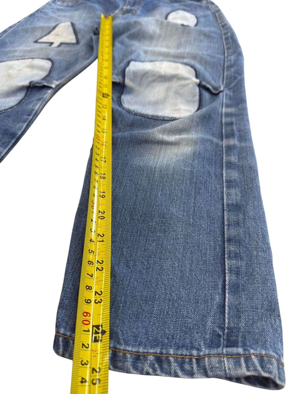 Issey Miyake Issey Miyake x Net-net 90’s Patchwork Style Denim Jeans Size US 29 - 12 Thumbnail