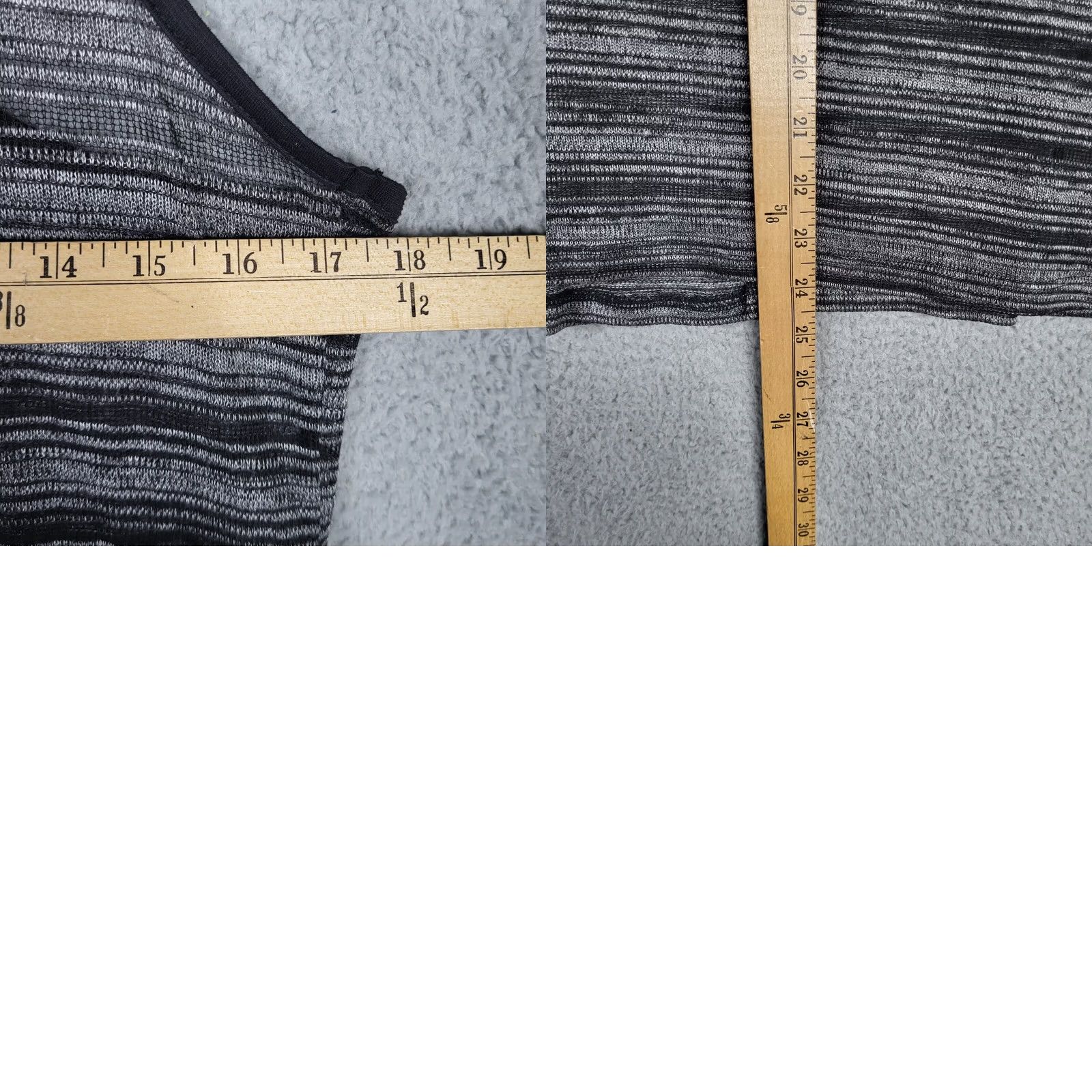 Beyond Yoga Beyond Yoga Tank Top Women's White Black Stripes Size M Shirt Sleeveless Round Neck Multicolor Pattern Casual Size M / US 6-8 / IT 42-44 - 8 Thumbnail