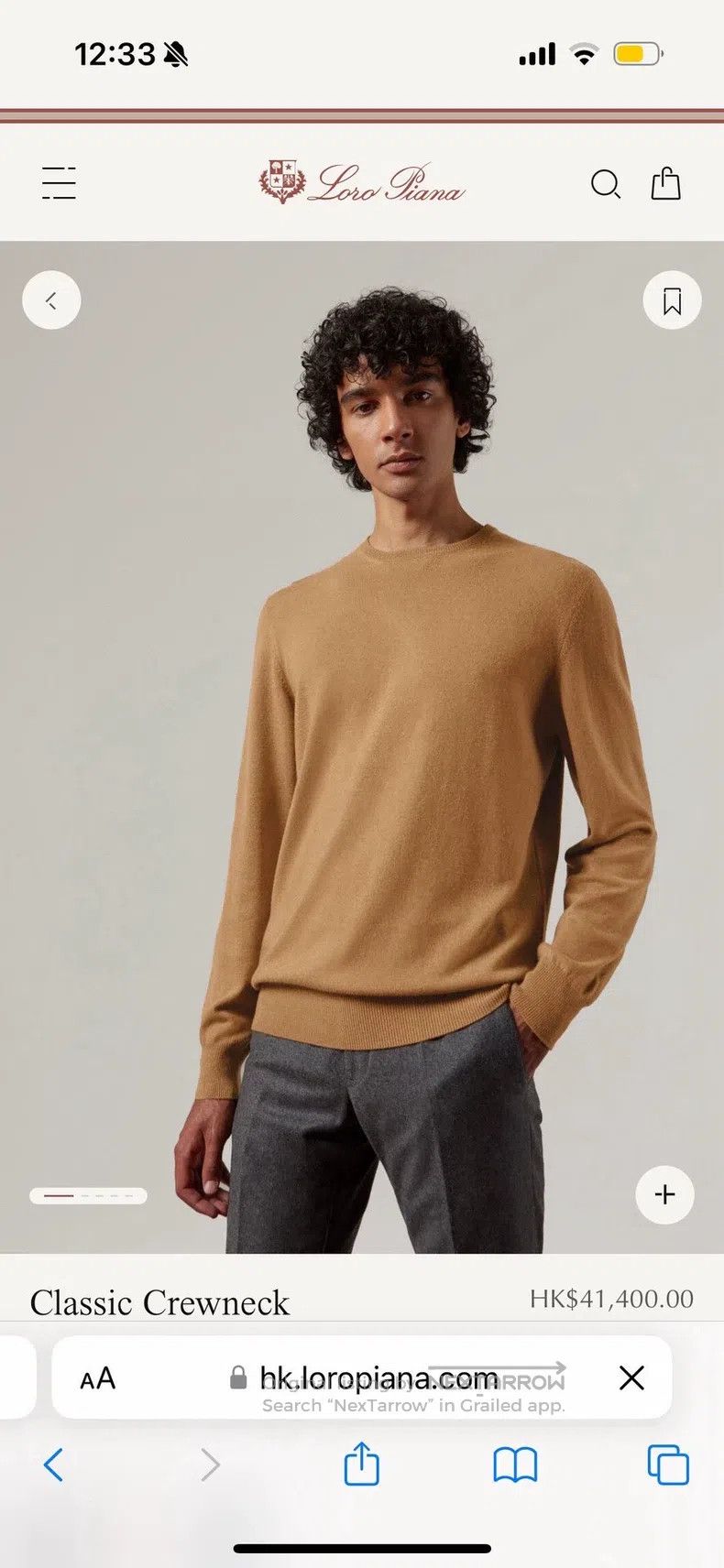 Loro Piana Loro Piana Vicuña Wool Knit Sweater Size US L / EU 52-54 / 3 - 2 Thumbnail