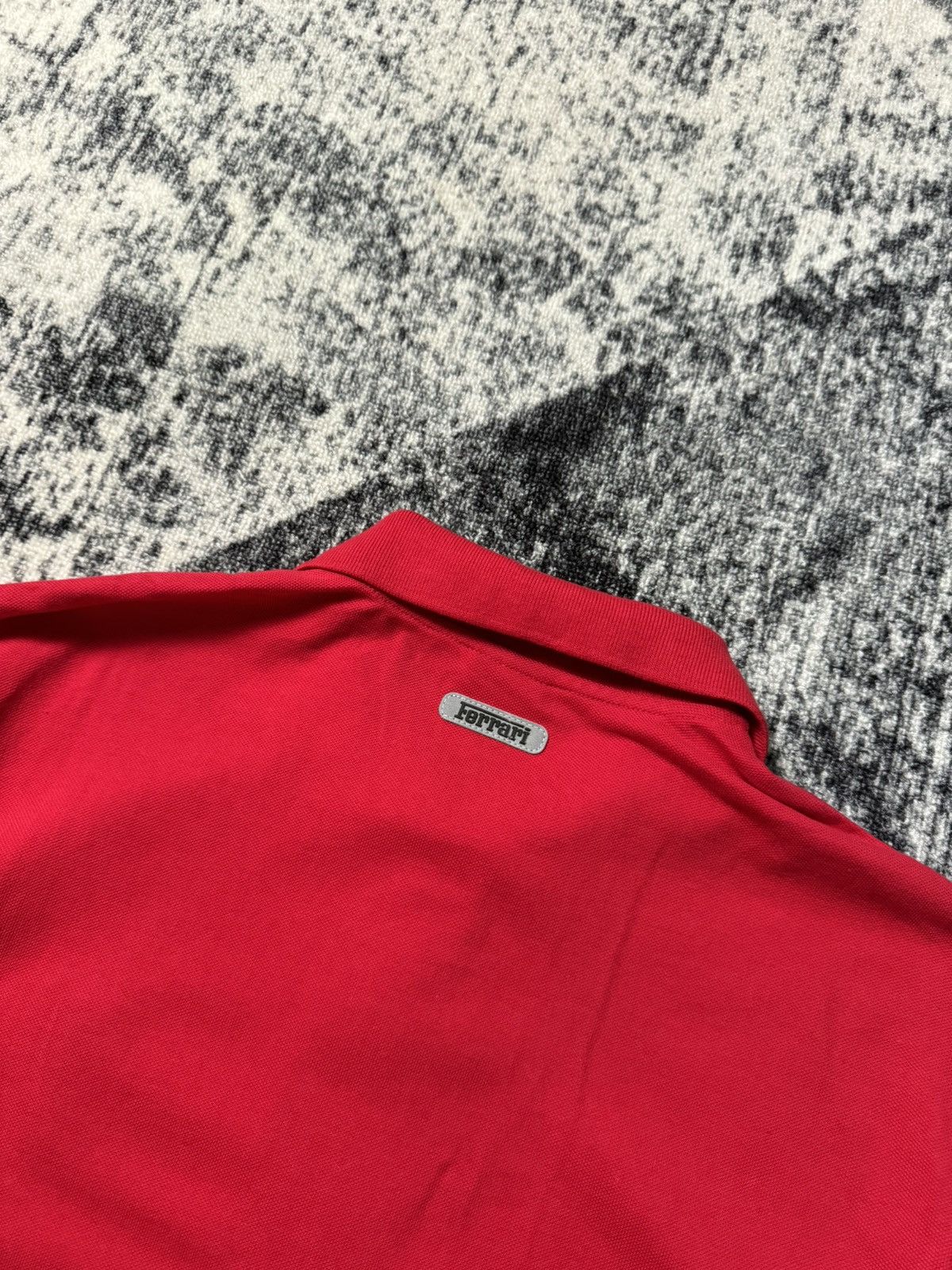 Ferrari Vintage Ferrari Polo Racing Polo T Shirt Michael Schumacher Size US L / EU 52-54 / 3 - 5 Thumbnail
