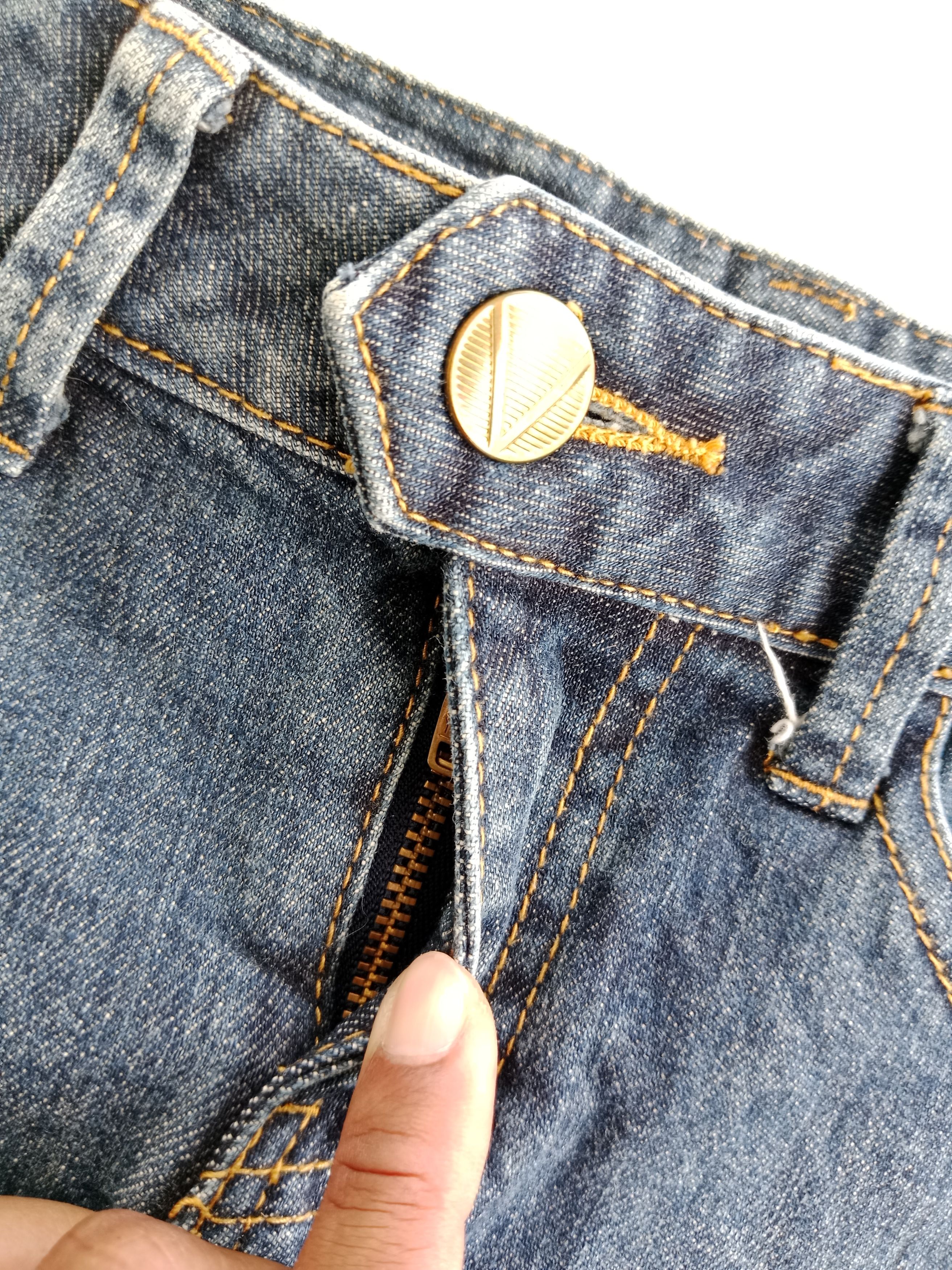 Japanese Brand VIVAYOU Mini SKIRT Blue Denim Japanese Brand Size 28" / US 6 / IT 42 - 5 Thumbnail