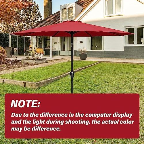 Designer × Homemade 9' Patio Umbrella Replacement Canopy Outdoor Table Market Ya Size US L / EU 52-54 / 3 - 5 Thumbnail