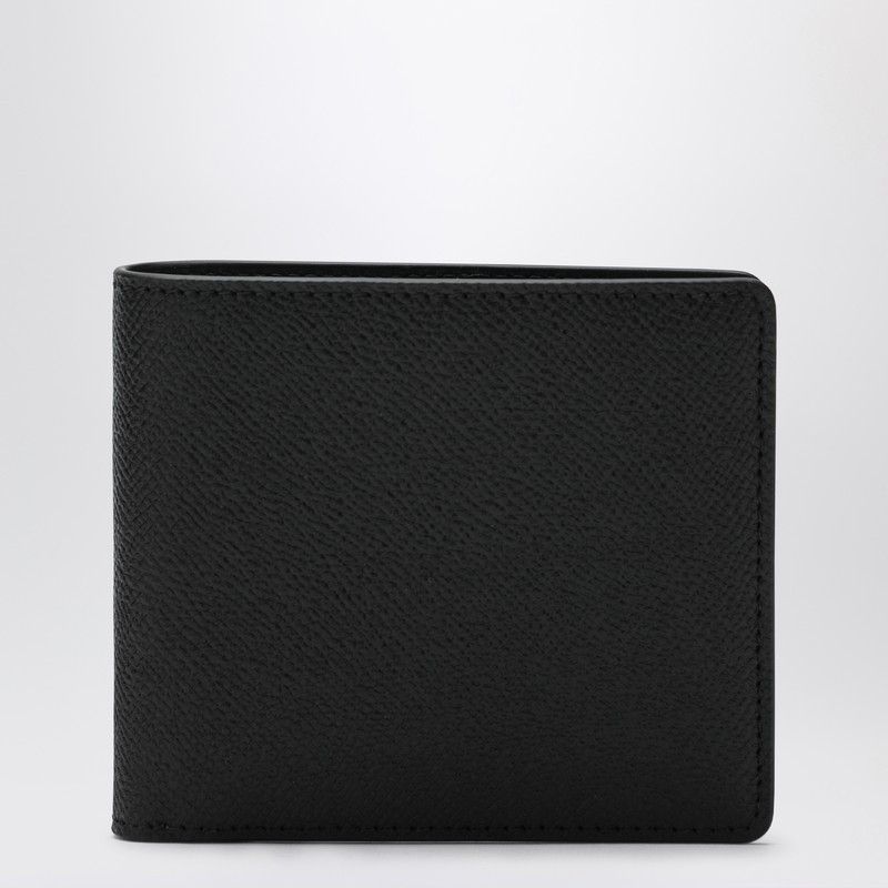 Maison Margiela Black Bi-Fold Leather Wallet