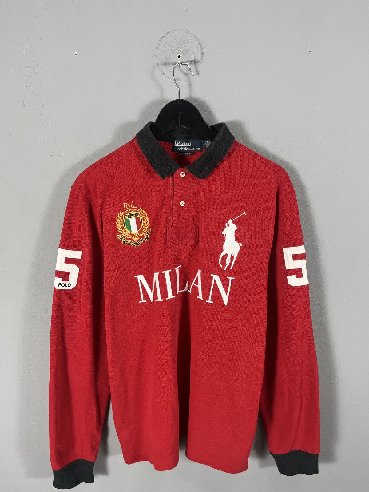【XL】POLO RALPH LAUREN MILAN 5 ポロシャツ POLO RALPH LAUREN ビッグポニー MILAN 5 ポロシャツM - メルカリ