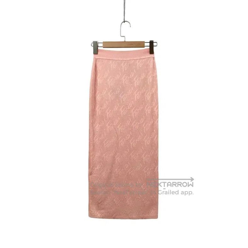Fendi Fendi All-over print half skirt Size 42" / US 20 - 2 Thumbnail