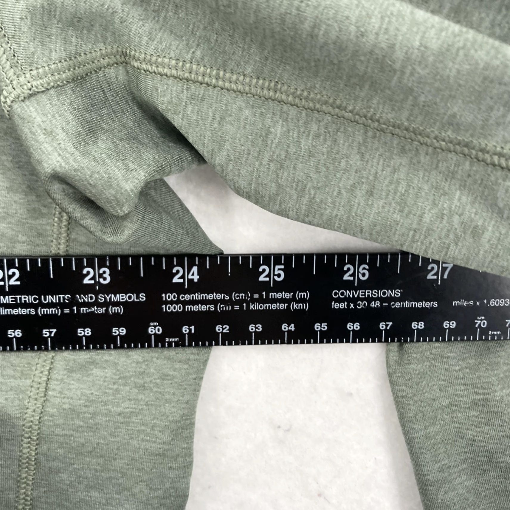 Vintage REI Co-op Pullover Mens XL Green Quarter Zip Long Sleeve Lightweight Regular Fit Size US XL / EU 56 / 4 - 4 Thumbnail