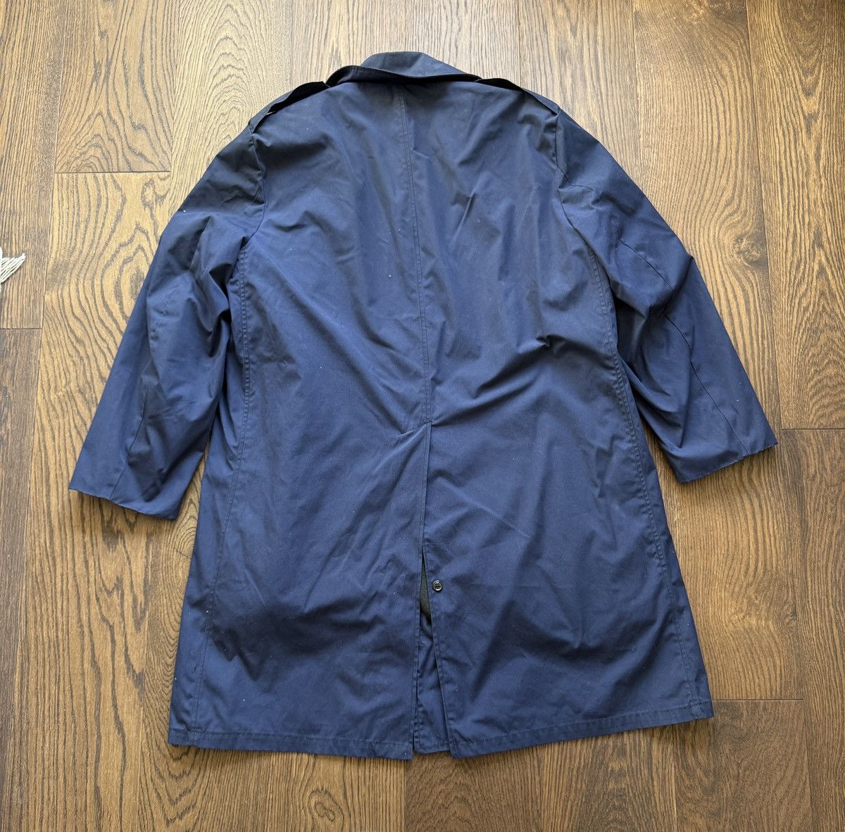 Vintage Vintage US Air Force All Weather Military Navy Trench Coat Size US L / EU 52-54 / 3 - 5 Thumbnail