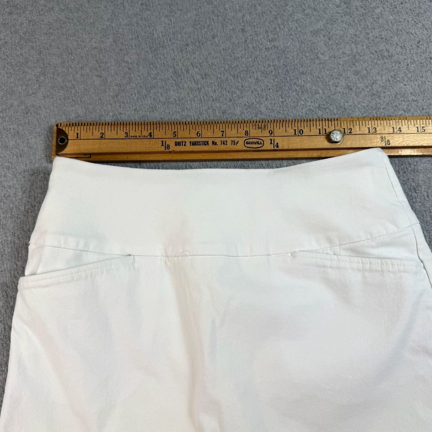 Vintage Swing Control Skort Women 4 White Golf Skirt Shorts Pockets Tennis Pickleball Shirt Female Athletic Outdoor Summer Activewear Women's Skort 4 White Size 27" / US 4 / IT 40 - 7 Thumbnail
