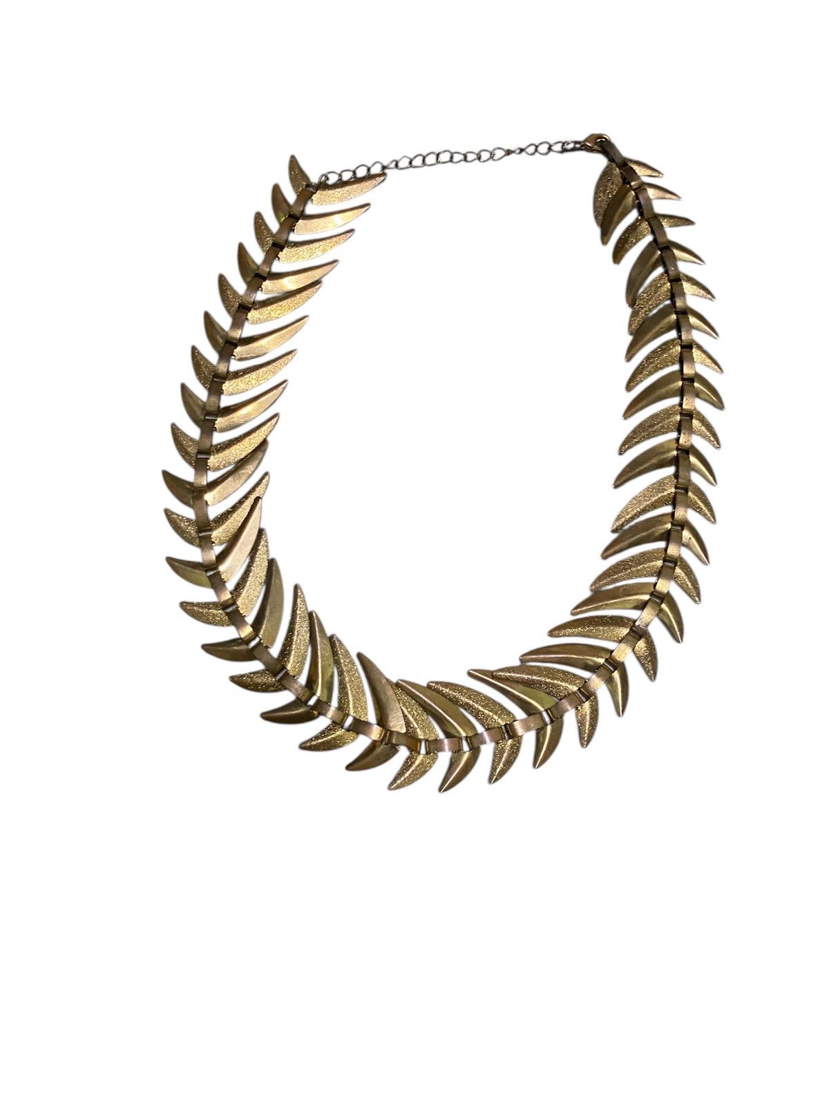 Designer × Handmade × Vintage Gold Tone Spiky Western Choker Necklace Size ONE SIZE - 1 Thumbnail